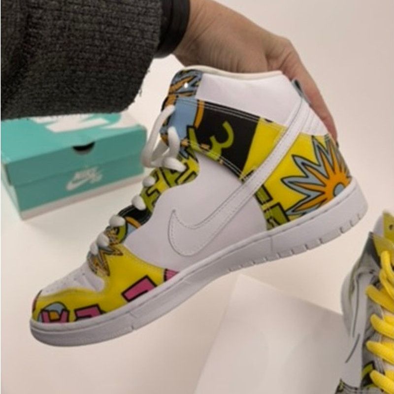 Nike VNDS OG Nike Dunk High SB QS "De La Soul" Sneakers Size 11 Size US 11 / EU 44 - 13 Thumbnail