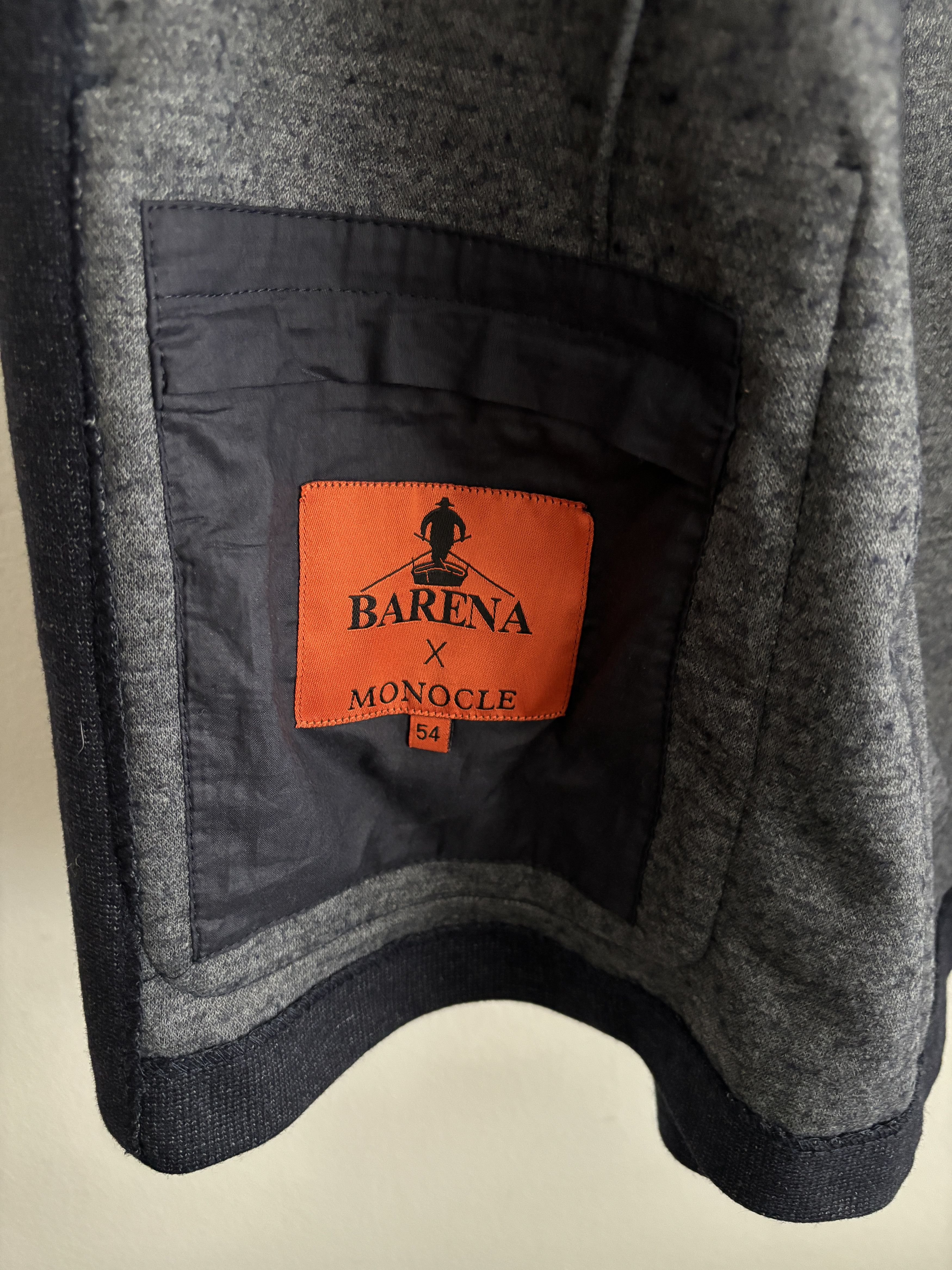 Barena Monocle 3 roll 2 Unstructured Navy Wool Cashmere Sport Coat Size 44R - 14 Thumbnail