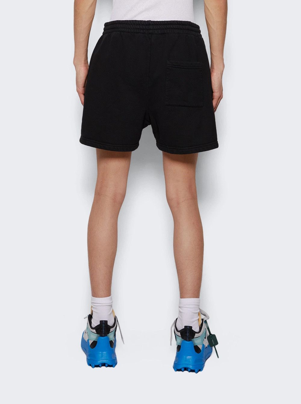 Off-White o1gr1nt0425 Bookish Laund Summer Sweatshorts in Black Size US 32 / EU 48 - 5 Thumbnail