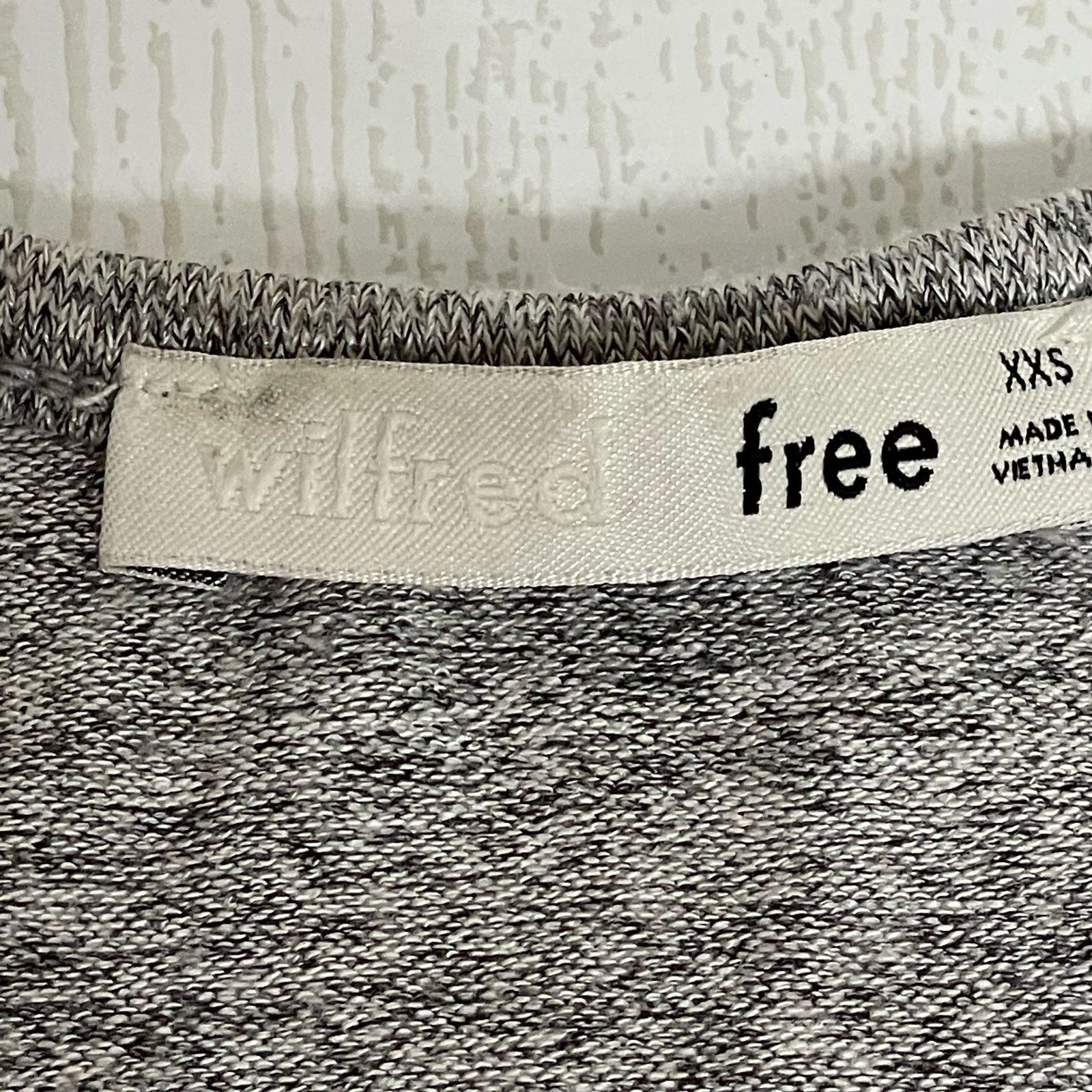 Other Wilfred Free Heather Gray Cropped Tie Front Tank Size XXS Size XXS / US 00 / IT 34 - 5 Thumbnail