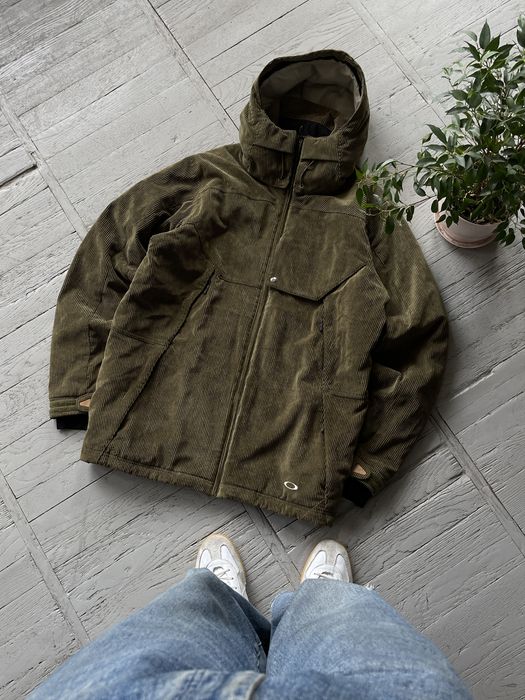 Vintage 00s Oakley Software Corduroy Technical Jacket | Grailed