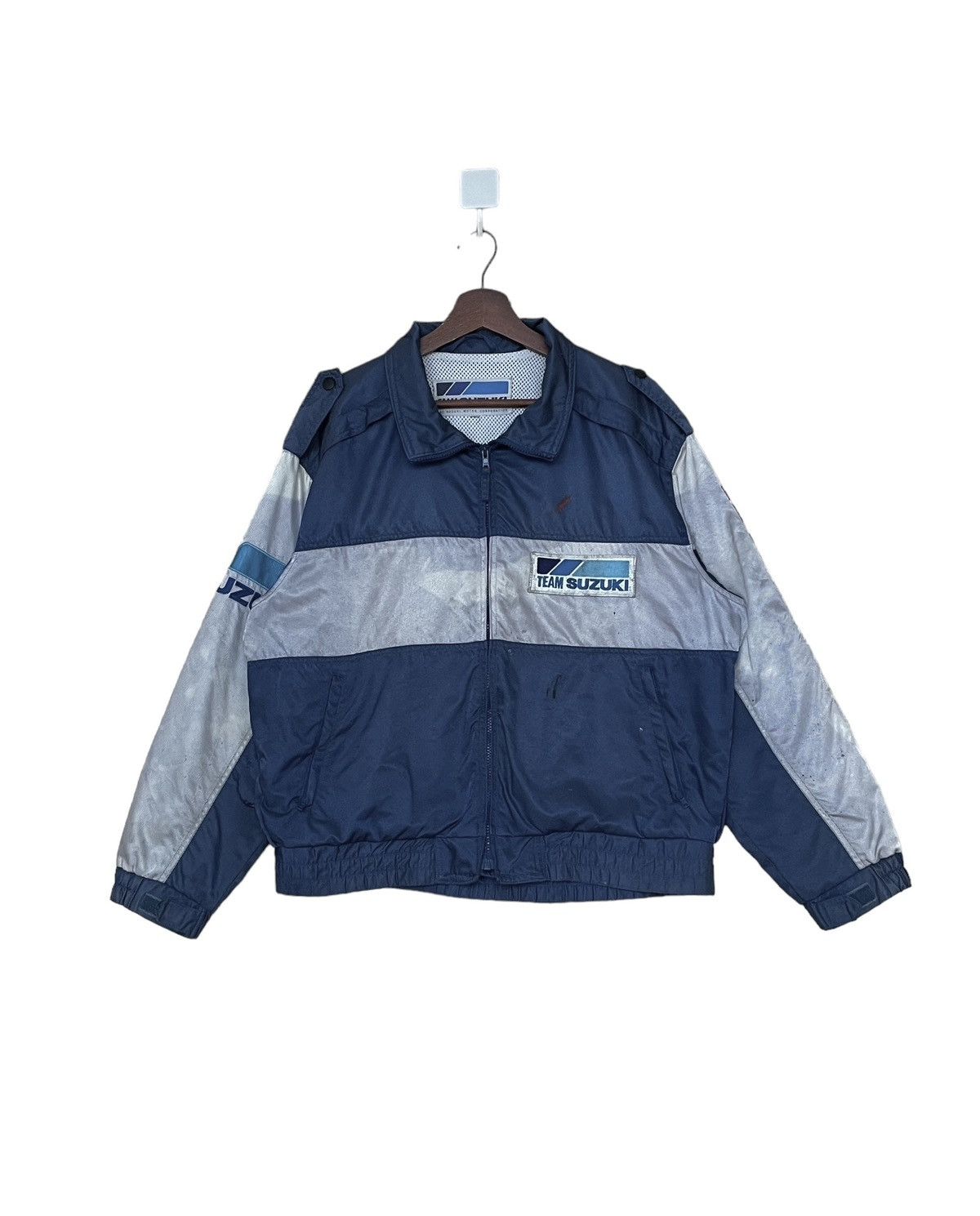 Vintage Vintage Racing Brand Suzuki Jacket 1990s Size US L / EU 52-54 / 3 - 1 Thumbnail