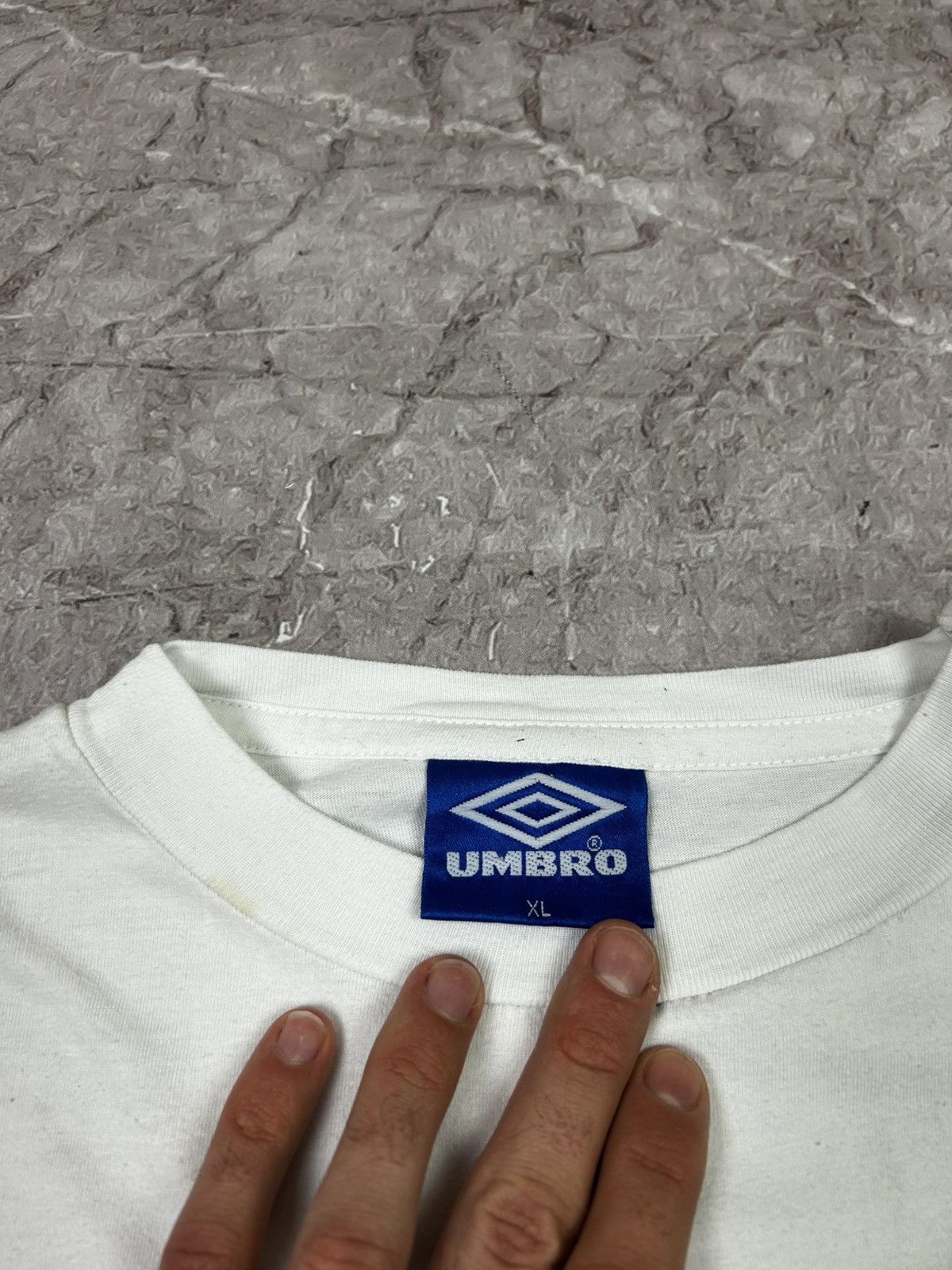 Umbro Vintage T-Shirt 90s Umbro England National Team Big Logo Size US XL / EU 56 / 4 - 9 Thumbnail