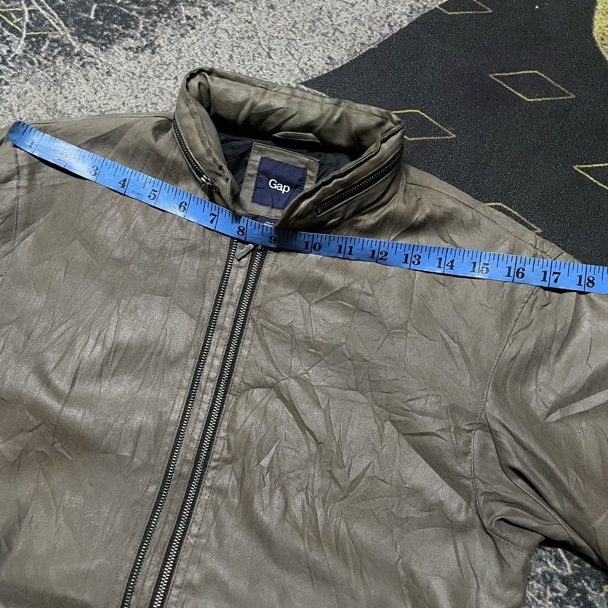 Gap × Vintage 💥Fall Winter 2010 GAP Double Zipper Moto Jacket Size US XS / EU 42 / 0 - 7 Thumbnail