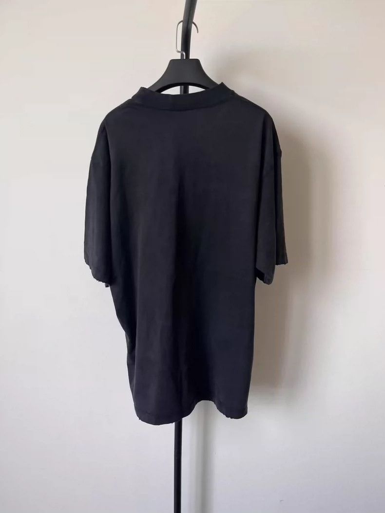 Balenciaga Balenciaga Logo monogrammed printed crew neck pullover sho Size US S / EU 44-46 / 1 - 2 Thumbnail