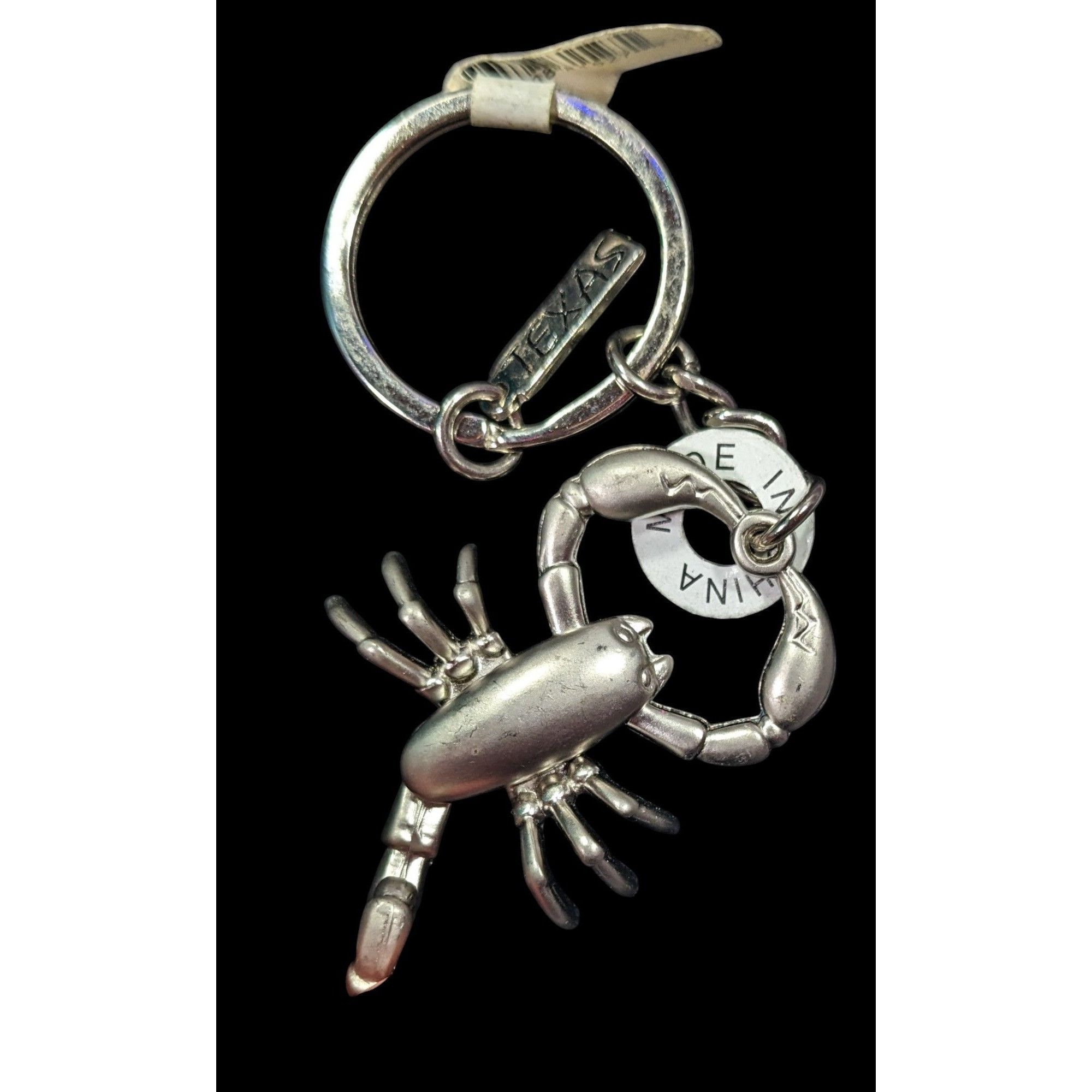 Other Texas Articulated Scorpion Souvenir Silver Tone Keychain Size ONE SIZE - 3 Thumbnail