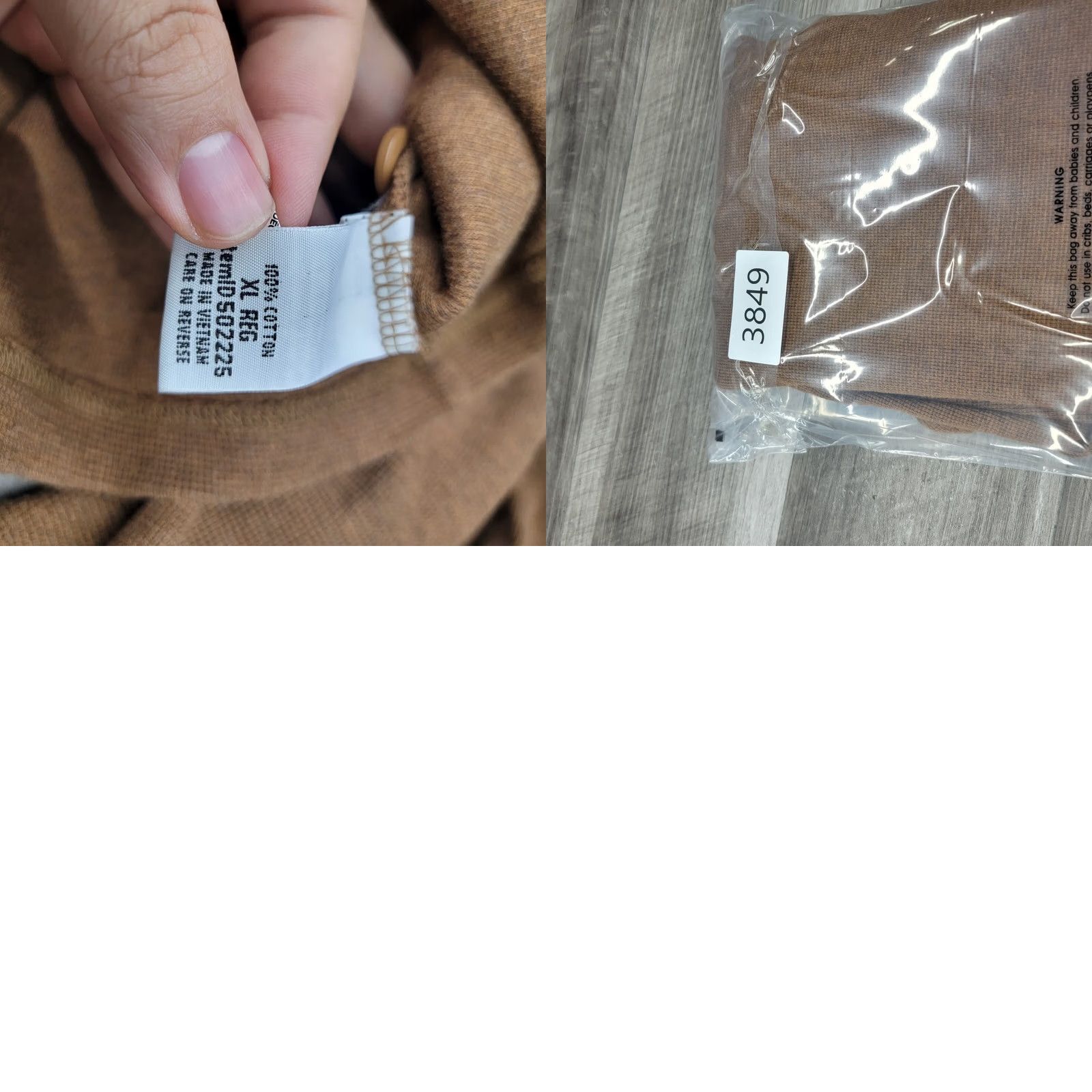 Vintage L.L. Bean Long Sleeve Thermal Shirt Mens XL Brown Buttons waffle Size US XL / EU 56 / 4 - 8 Thumbnail