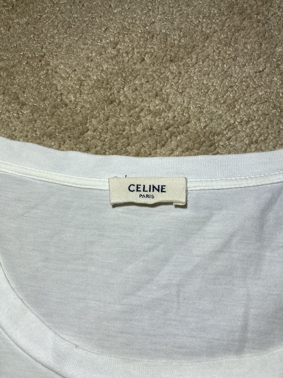 Celine × Hedi Slimane SS19 Celine Christian Marclay Kaboom Klak Artist Hedi 2019 Size US S / EU 44-46 / 1 - 3 Thumbnail