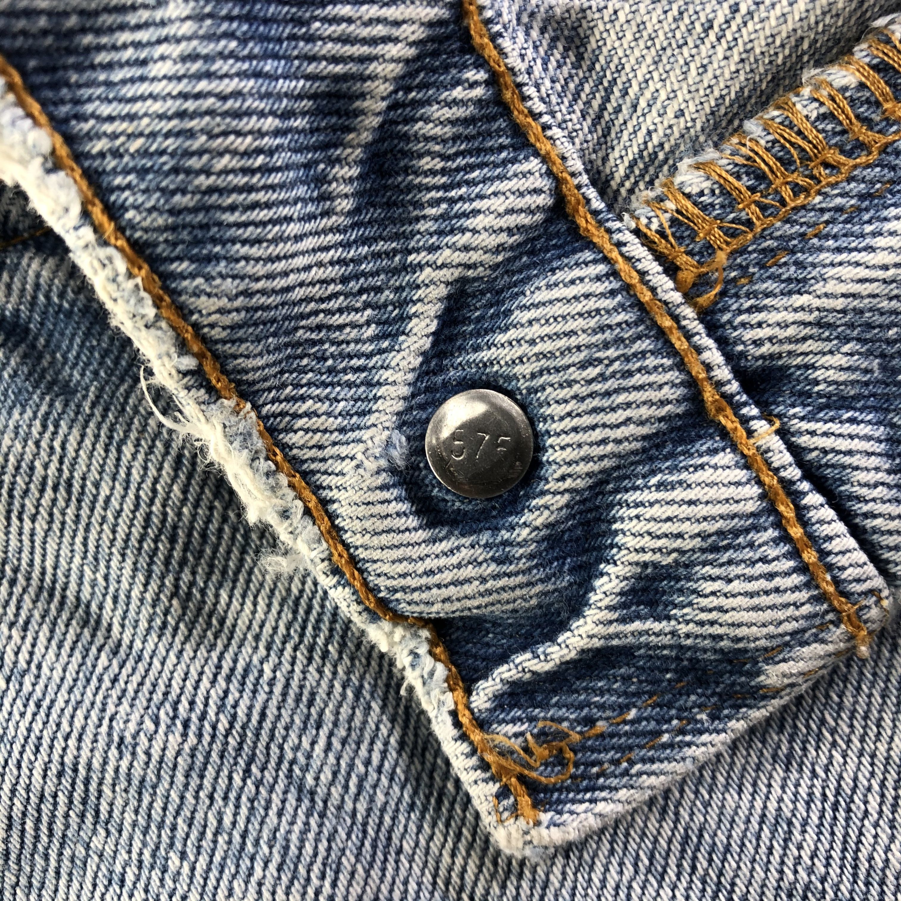 Levi's Vintage Light Wash Levis 505 Orange Tab Jeans-J4530 Size US 32 / EU 48 - 10 Thumbnail