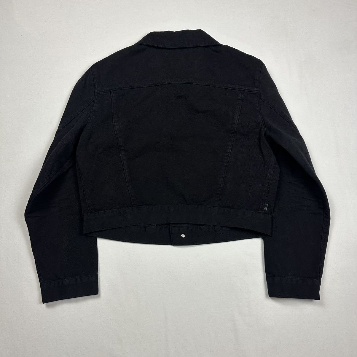 Raf Simons Raf By Raf Simons Cropped Wide Denim Jacket Size US M / EU 48-50 / 2 - 2 Thumbnail