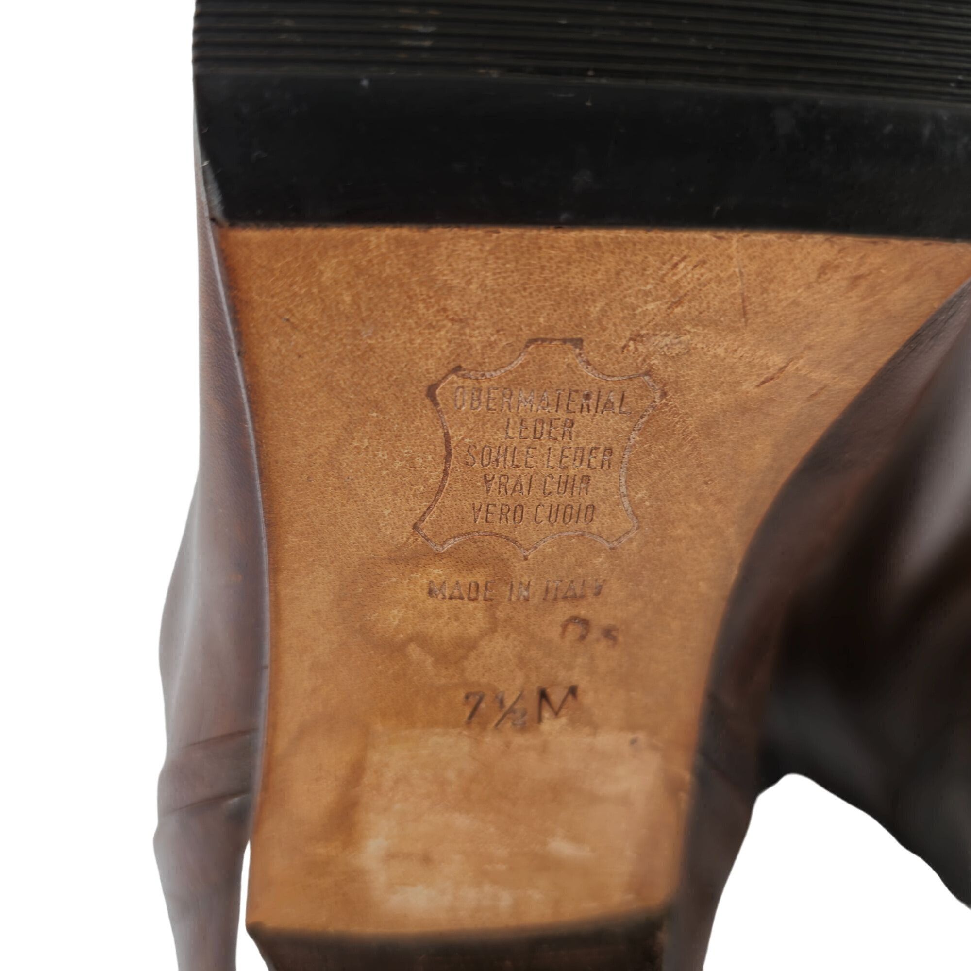 Bally Vintage Italian Calfskin Bally Womens Size 7.5M Brown Soft Size US 7.5 / IT 37.5 - 12 Thumbnail