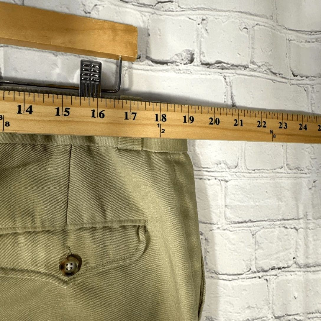 VINTAGE Stafford's 40 Khaki Reinforced Canvas Leg Field Hunt Briar Brush Pants Mens Pants Regular 40 Tan Gray Chino 32in—Mens