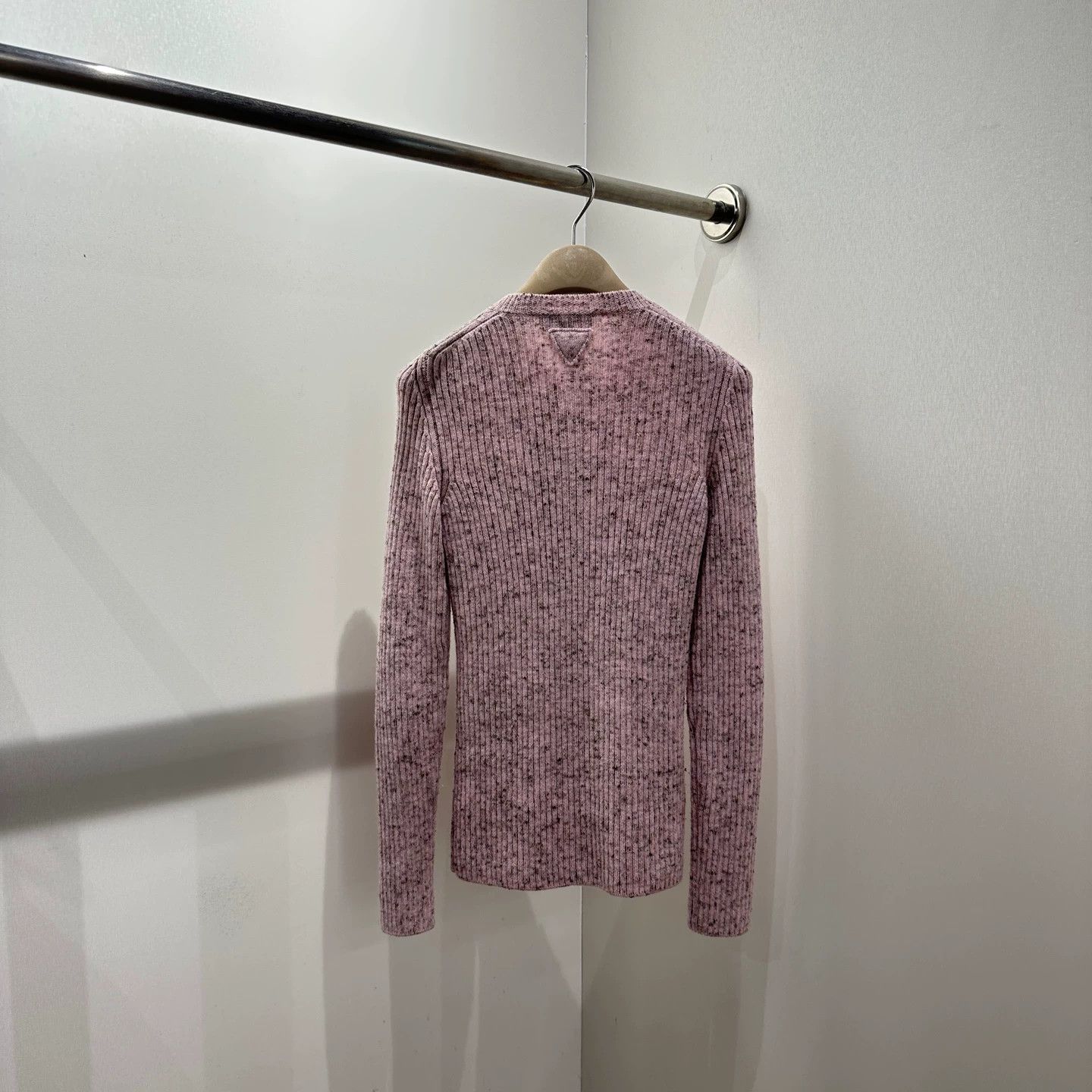 Prada Prada 26 Pre-Spring Triangle Fitted Wool Cardigan Size XS / US 0-2 / IT 36-38 - 2 Thumbnail