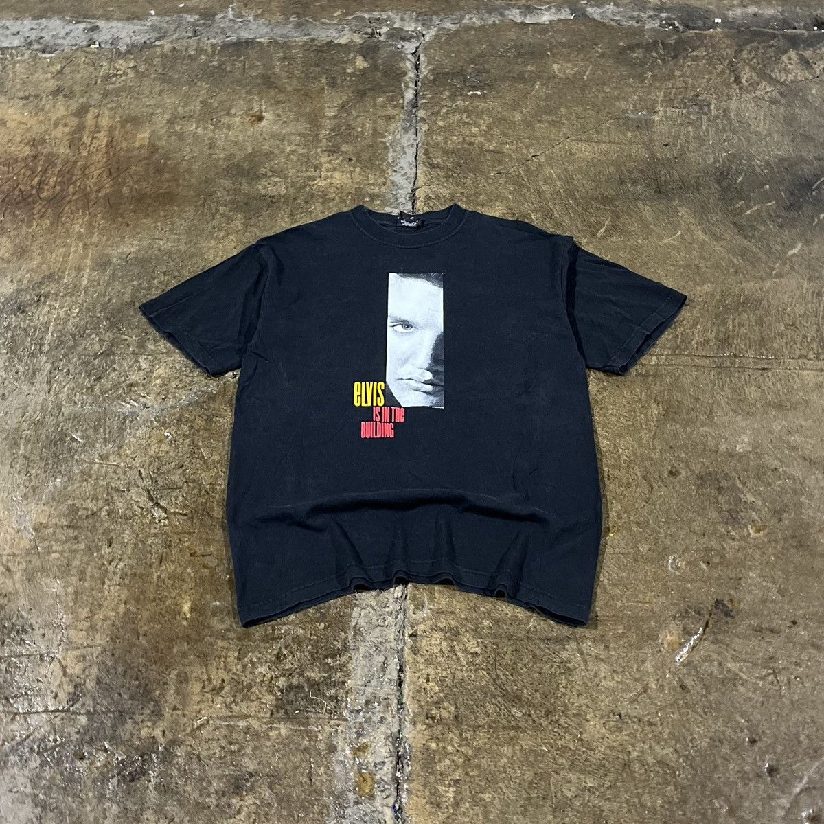 Band Tees × Vintage Vintage 90s Elvis Presley Rock & Roll Hall Of Fame Music Tee Size US M / EU 48-50 / 2 - 1 Thumbnail