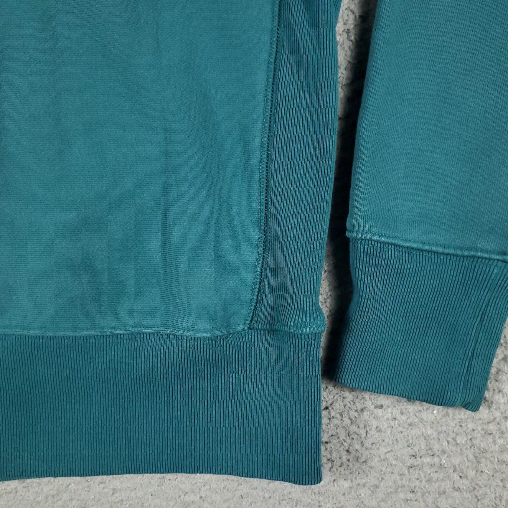 Champion Mens Champion Sweater Medium Teal 1/4 Zip Pullover Size US M / EU 48-50 / 2 - 4 Thumbnail