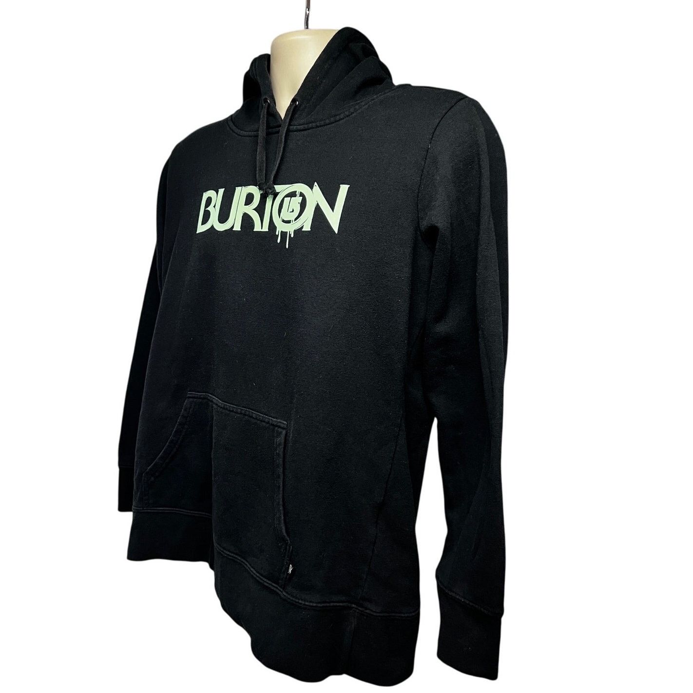 Burton Burton Snowboards Black Graphic Hoodie Sweatshirt XL Pocket Size US XL / EU 56 / 4 - 3 Thumbnail