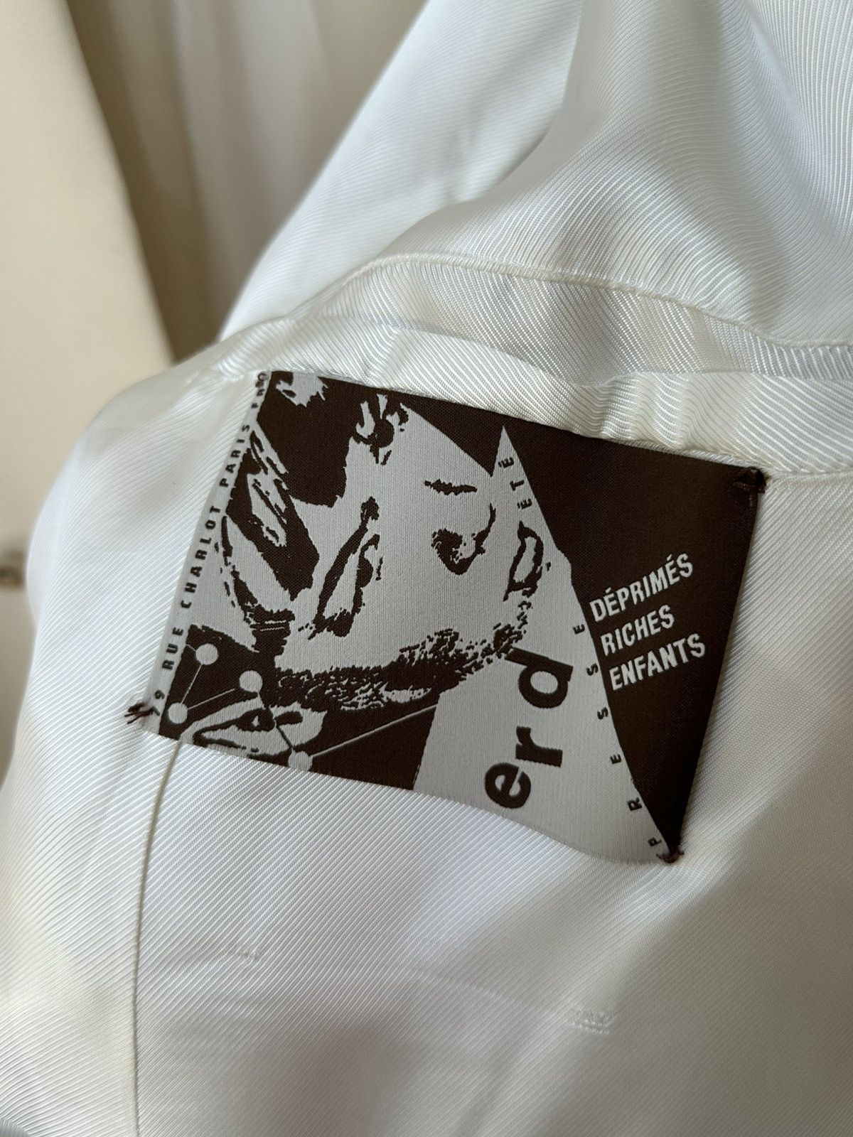 Enfants Riches Deprimes ERD NEW XL RUNWAY LONG BLAZER JACKET WHITE SZ L Size US XL / EU 56 / 4 - 5 Thumbnail