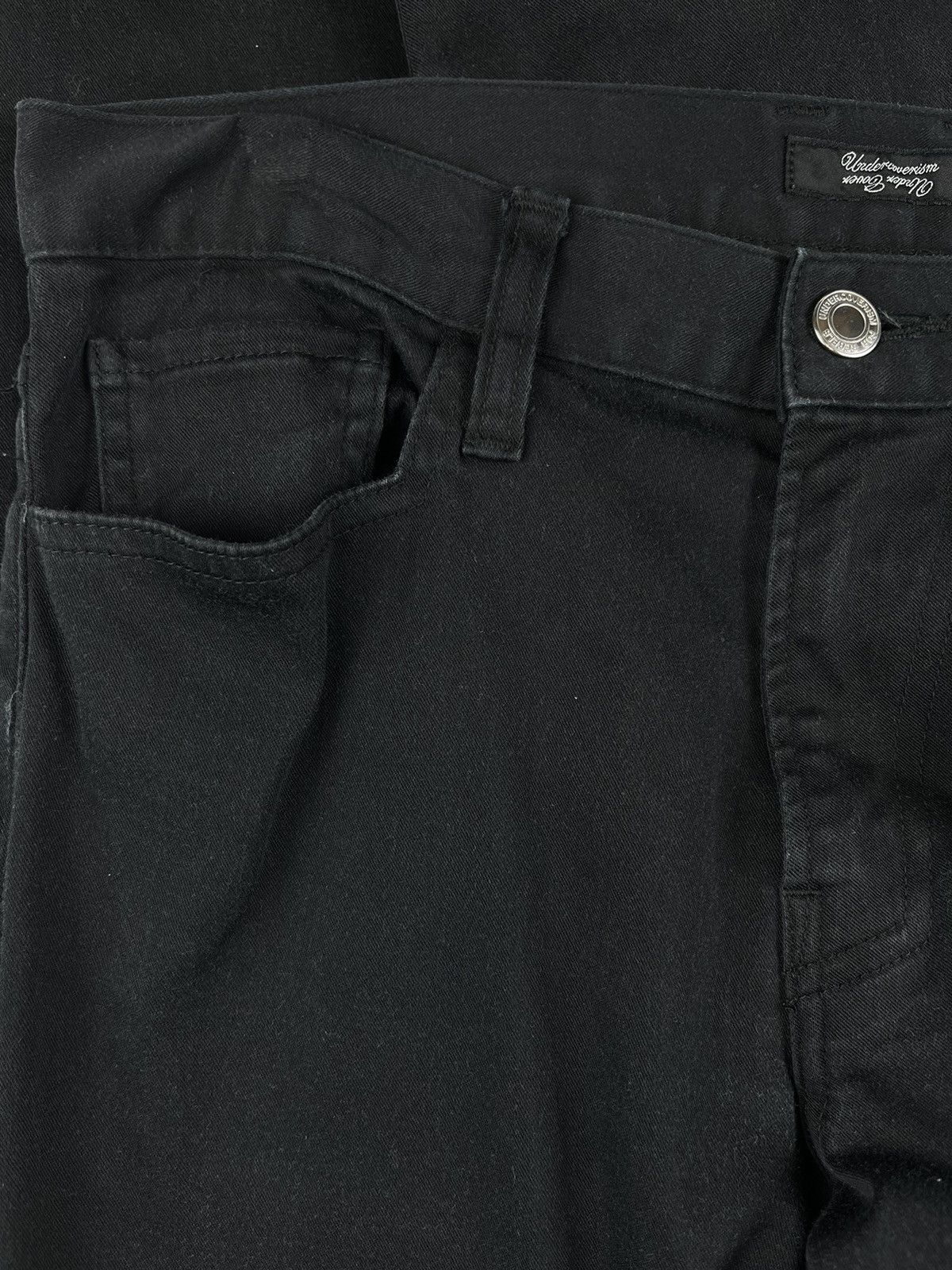 Undercover AW08 Undercover Embroidered Lightning Bolt Paneled Pants Size US 30 / EU 46 - 4 Thumbnail