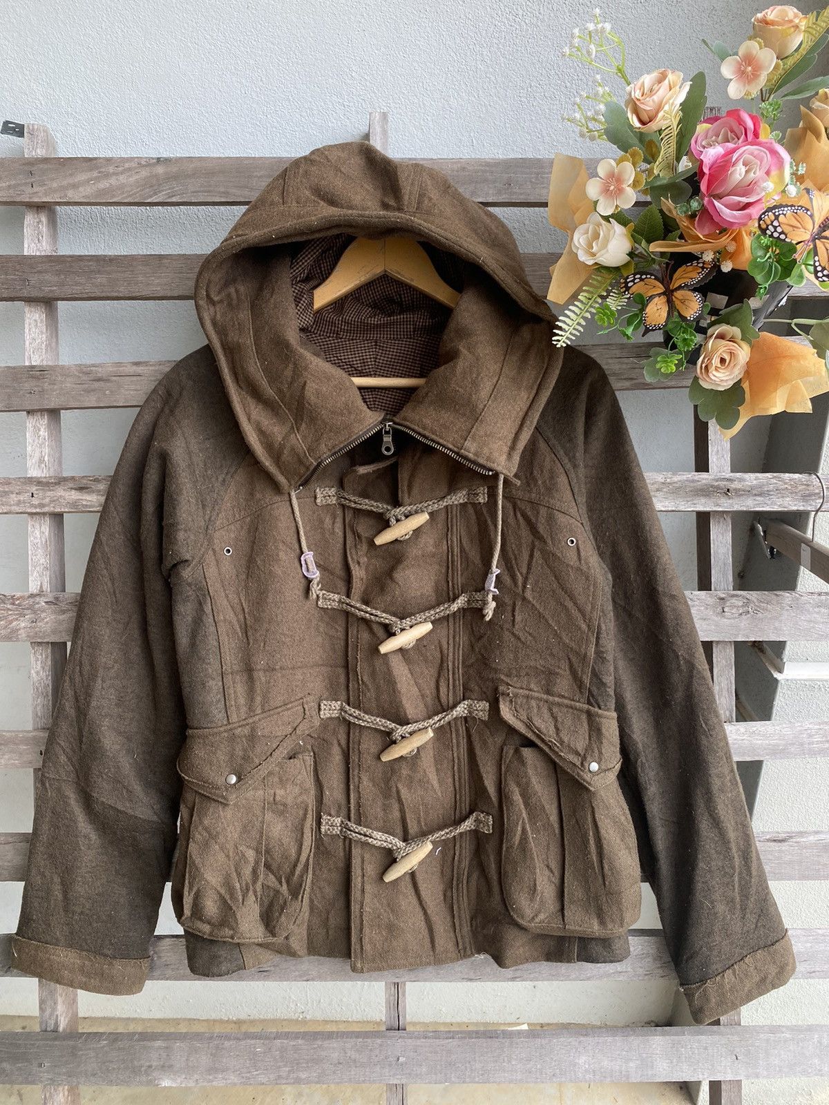If Six Was Nine PPFM Wool Jacket Size M / US 6-8 / IT 42-44 - 2 Thumbnail