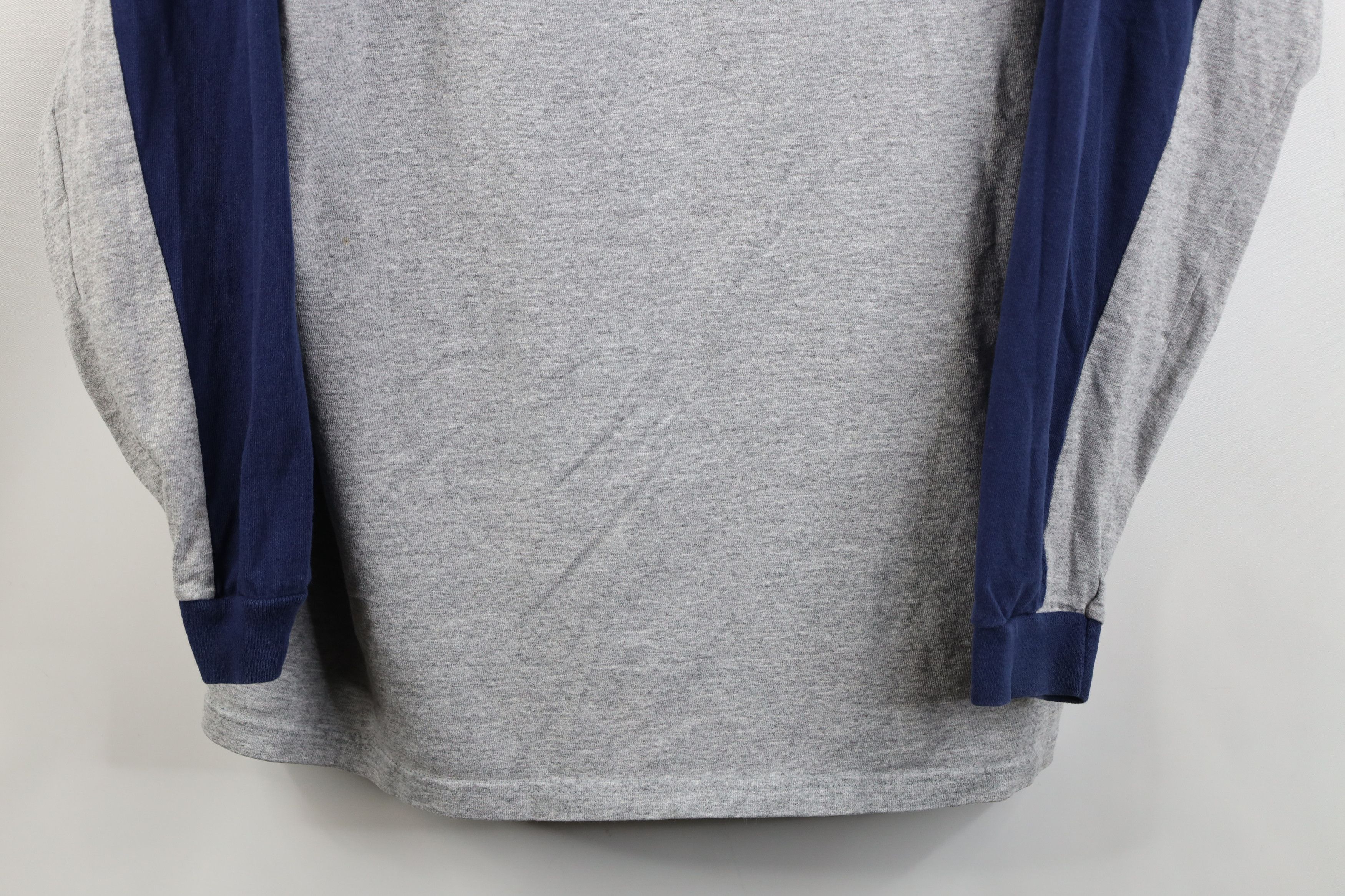 Vintage Vintage 90s West Virginia University Long Sleeve T-Shirt Size US L / EU 52-54 / 3 - 3 Thumbnail