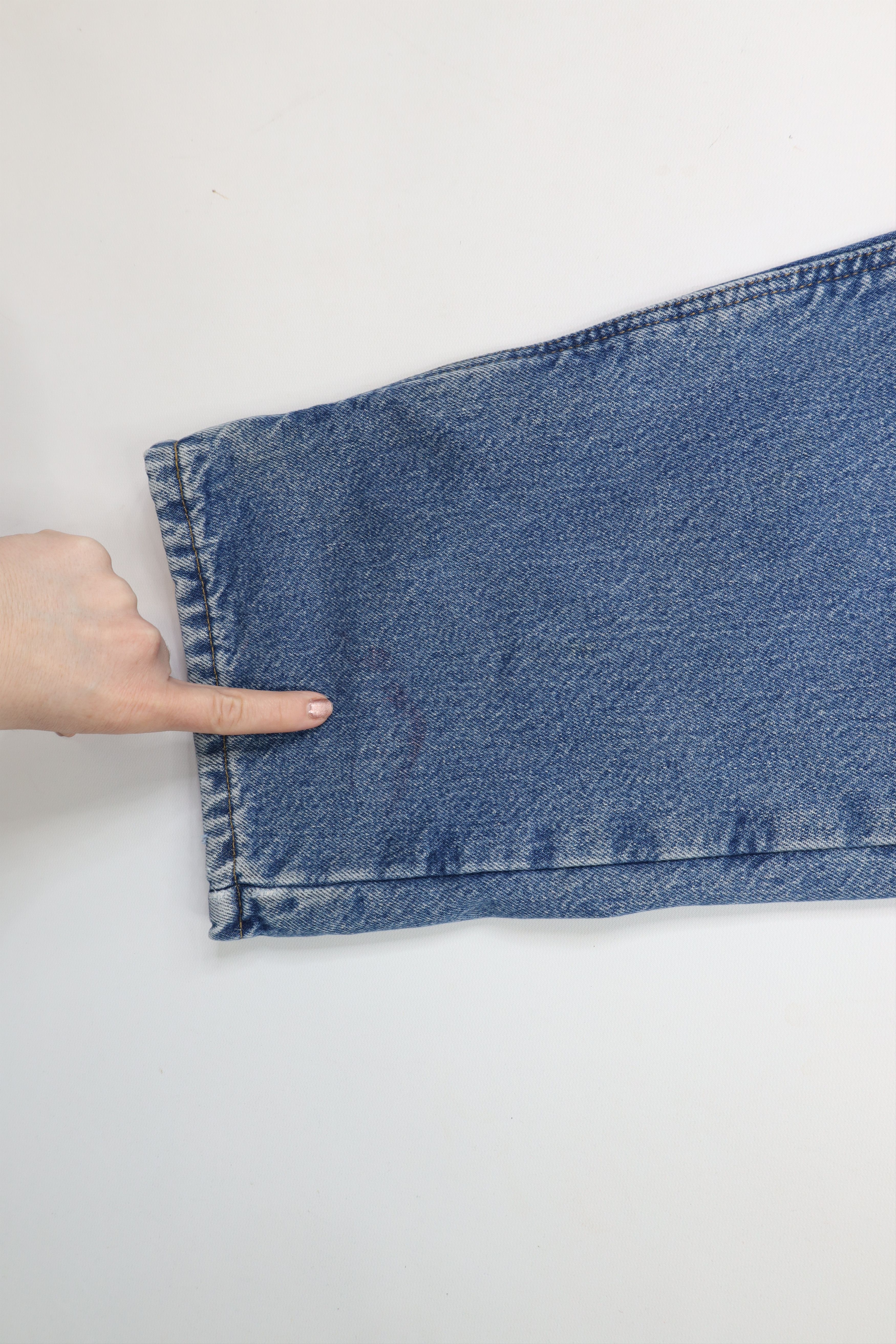 Carhartt × Vintage Vintage Y2K Carhartt Relaxed Fit Fleece Lined Wide Leg Jeans Size US 36 / EU 52 - 6 Thumbnail