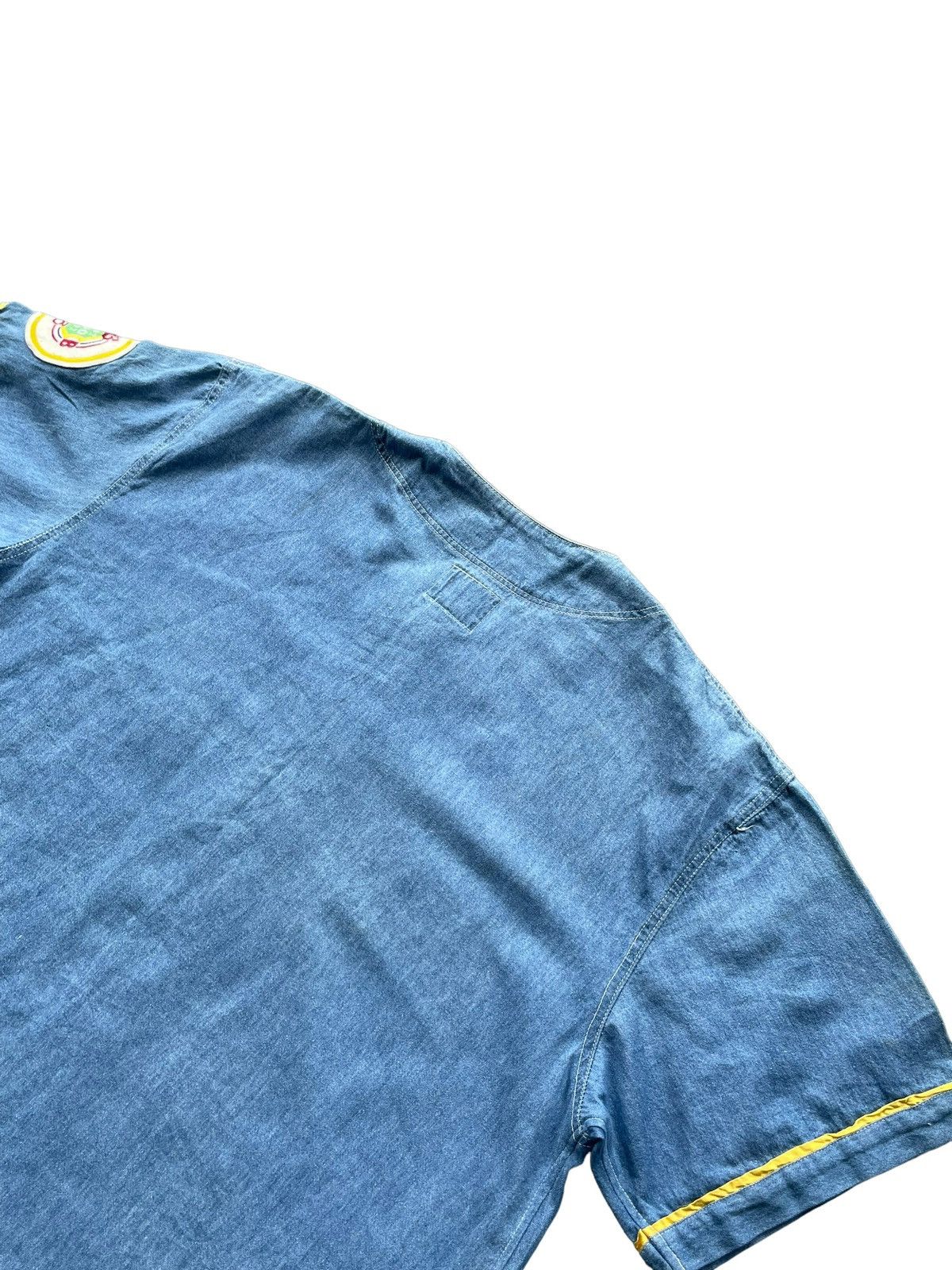 MLB Vintage 90’s Brewer No 31 Denim Shirt Size US XL / EU 56 / 4 - 7 Thumbnail