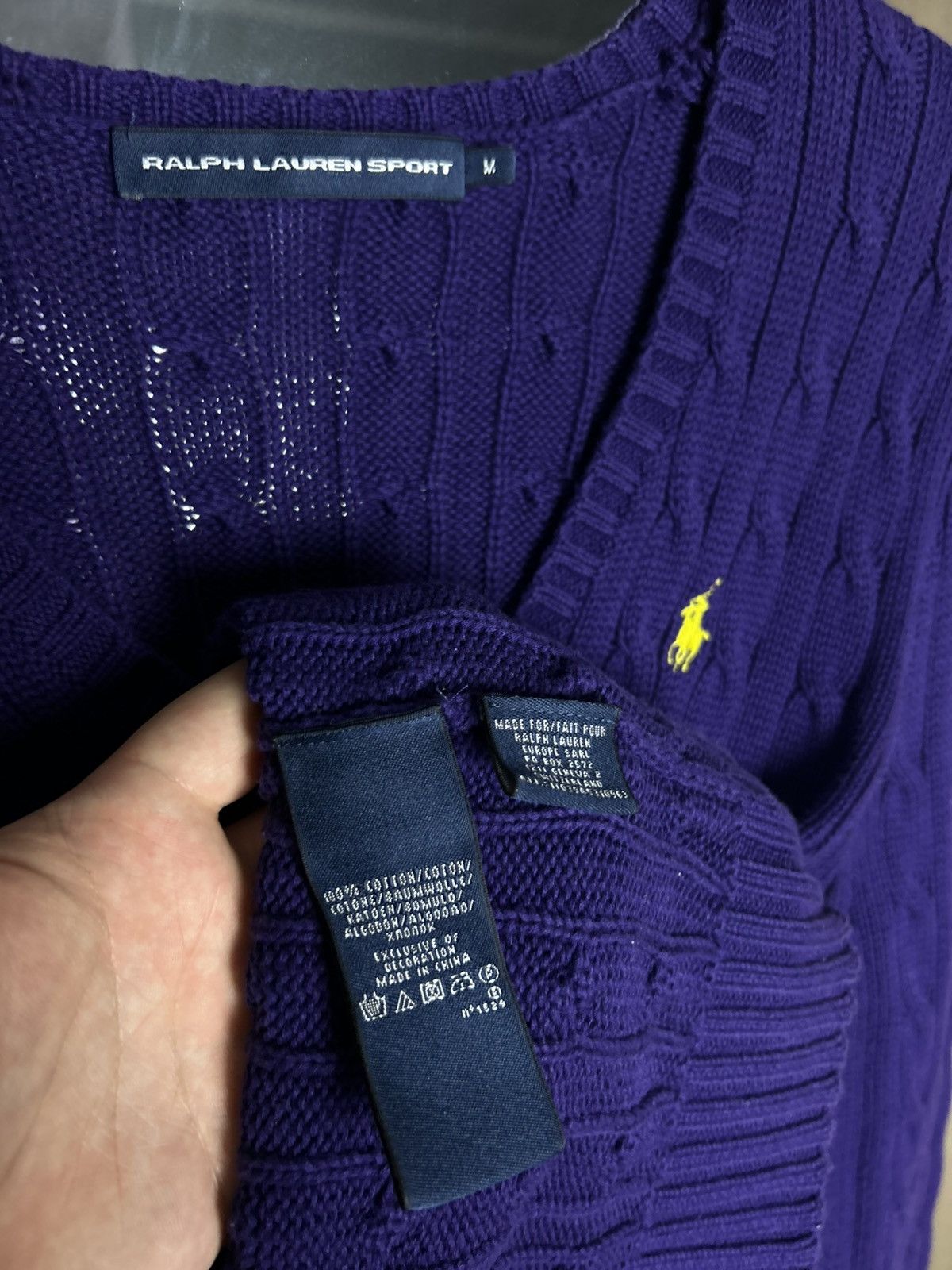Grailed × Polo Ralph Lauren × Vintage Knit sweater polo Ralph Lauren V small logo Size M / US 6-8 / IT 42-44 - 5 Thumbnail