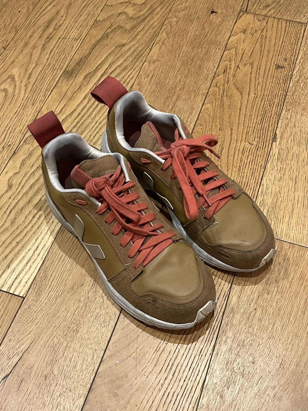 Veja x Rick Owens Hiking Sneakers Brown Men’s Size US 9 Rick Owens × Veja Rick Owens x Veja Hiking Low Top Sneakers  main image 2