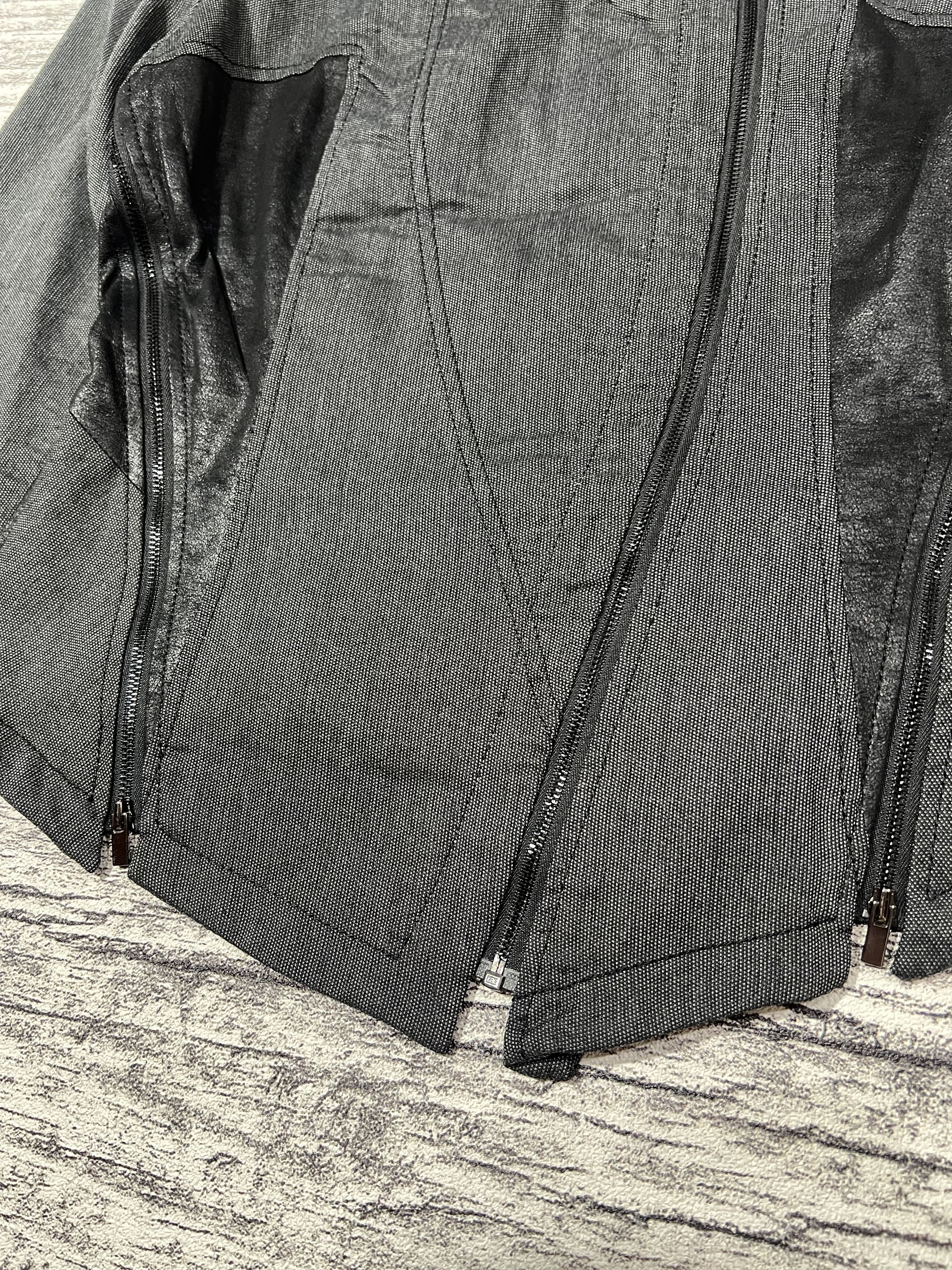 Japanese Brand 2000s Archival Y's Cdg Hybrid Vkei Asymmetric y2k Lgb Ifsix Size US S / EU 44-46 / 1 - 4 Thumbnail