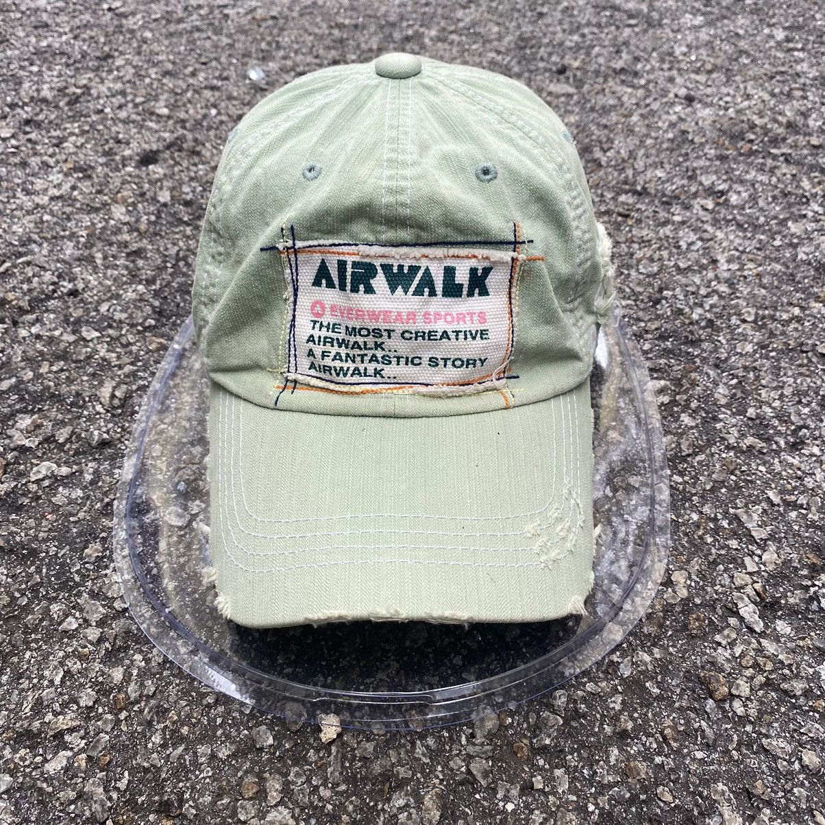 Vintage Vintage Distressed Airwalk Hat Cap Size ONE SIZE - 3 Thumbnail
