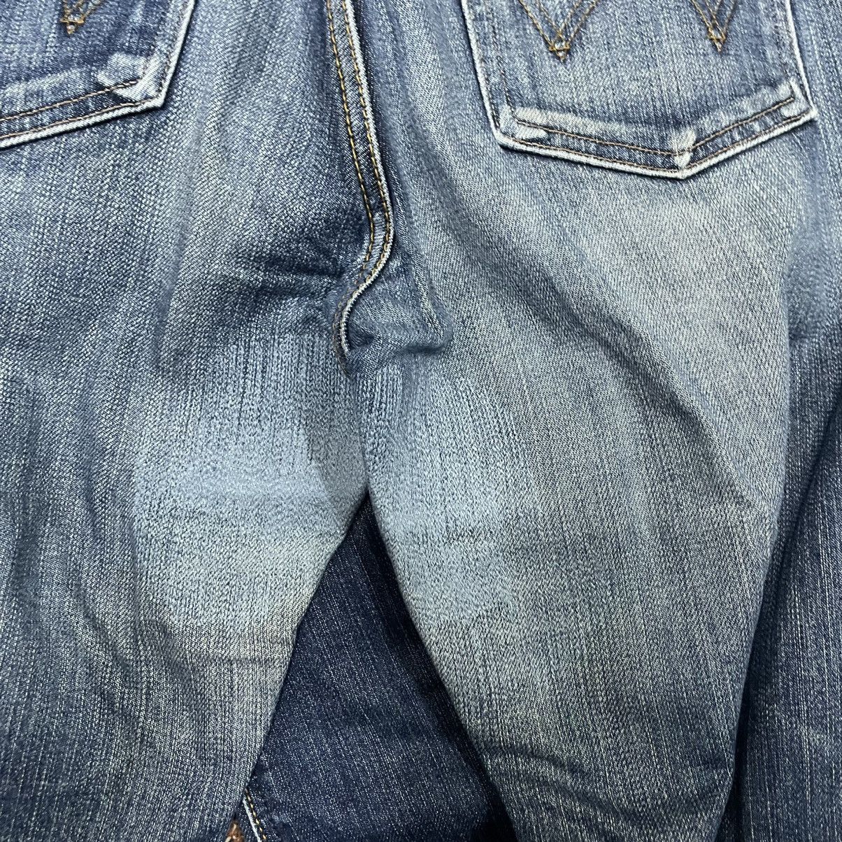 Edwin 🔥Vintage Edwin E50302 Stoned Washed Distress Denim Jeans Size US 30 / EU 46 - 8 Thumbnail
