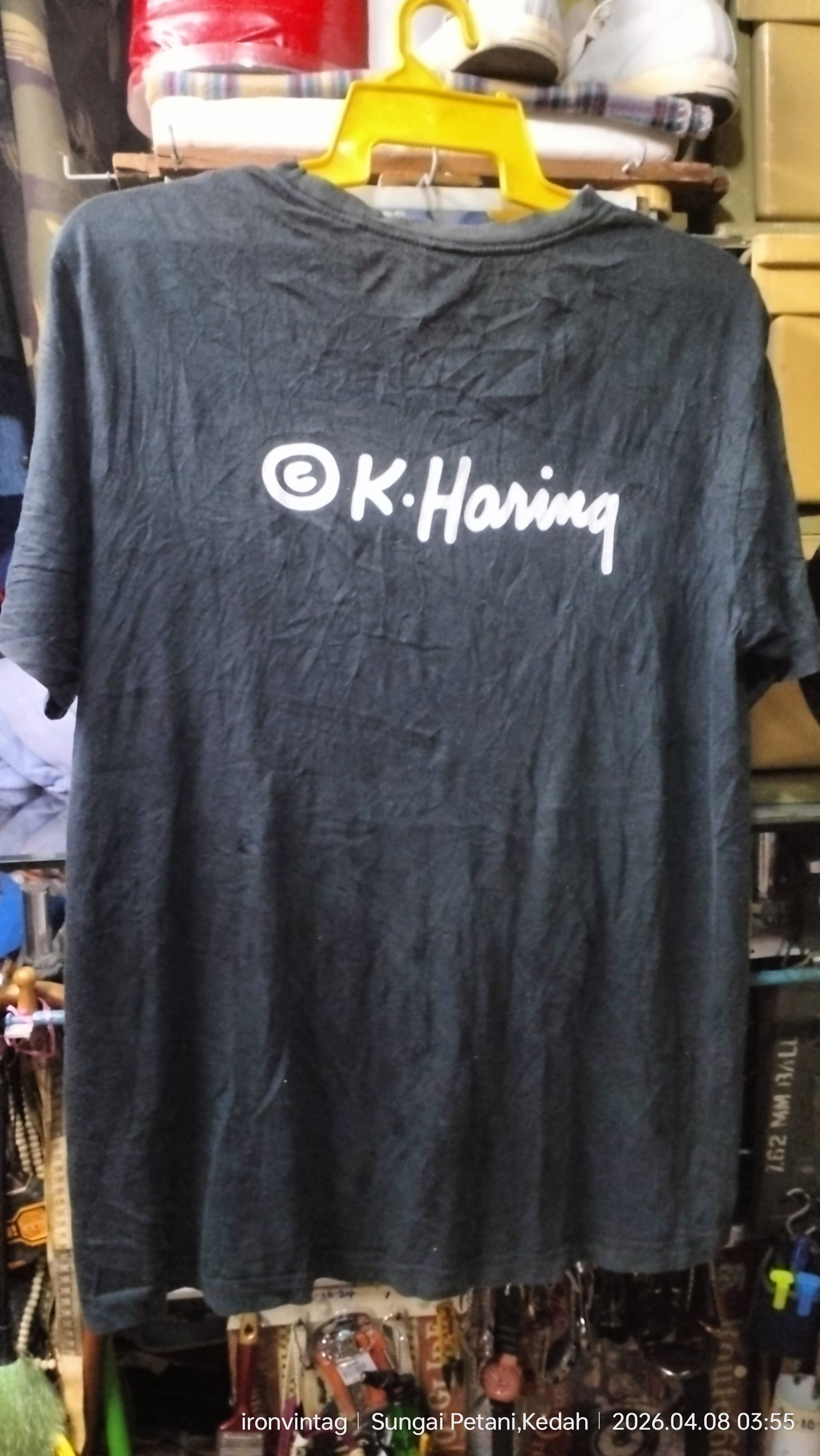 Keith Haring Vintage Keith Haring T-shirt Size US L / EU 52-54 / 3 - 2 Thumbnail
