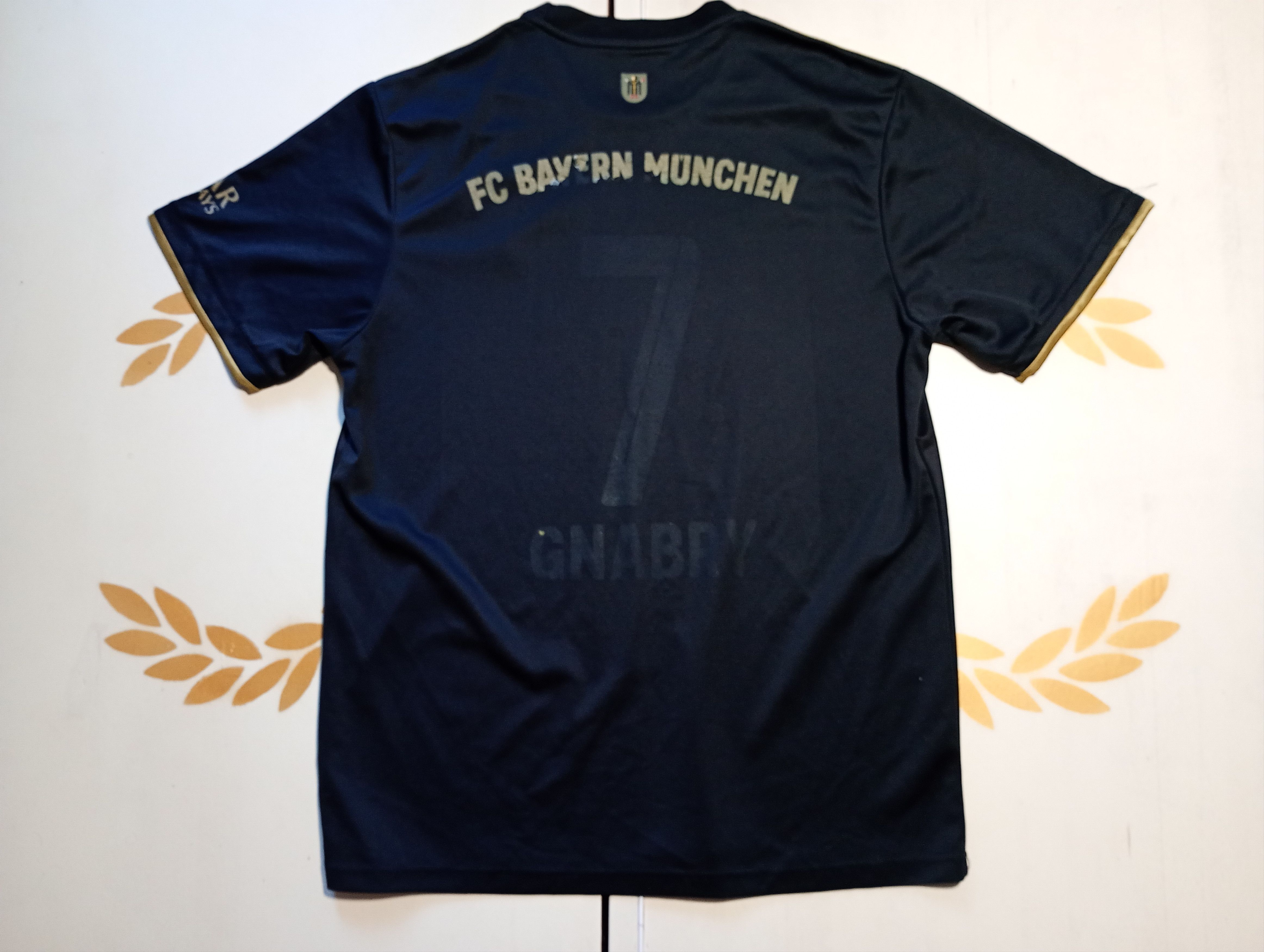 Adidas Adidas Bayern Munich Away Jersey #7 Gnabry 2021-2022 Size US XXL / EU 58 / 5 - 13 Thumbnail