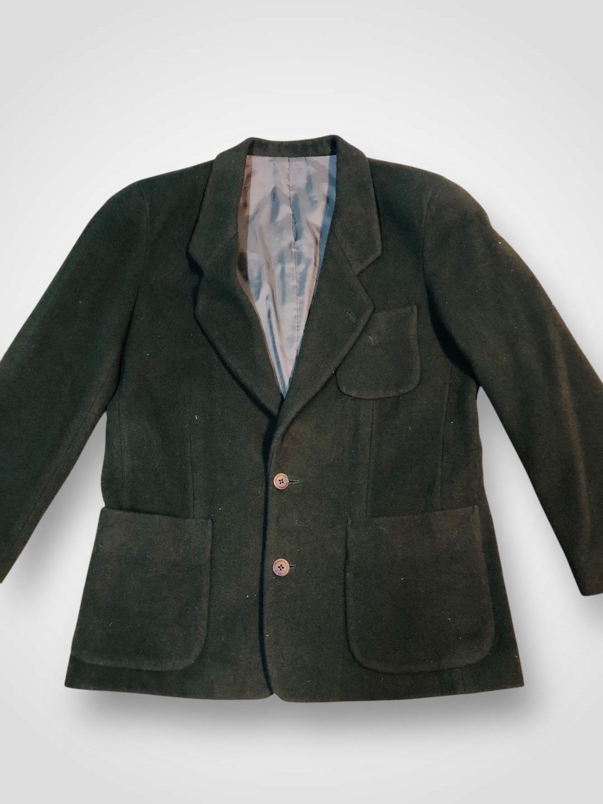 Japanese Brand × Vintage Glenover Buttoned Heavy Coat (31) Size US M / EU 48-50 / 2 - 3 Thumbnail