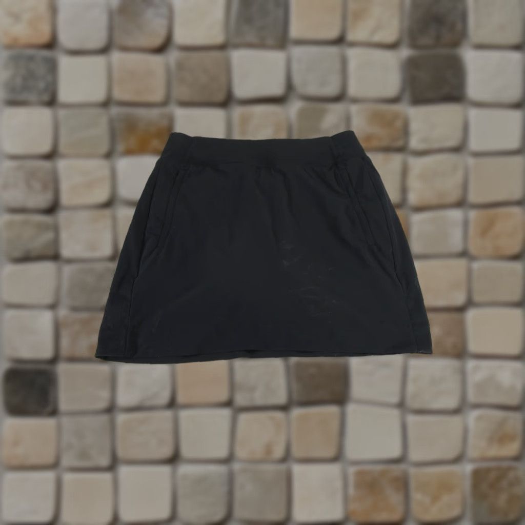 Athleta VINTAGE Athleta Womens Skort Activewear 6 Black Mini 16" Outdoor Tennis Golf Walking Women Size ONE SIZE - 1 Thumbnail