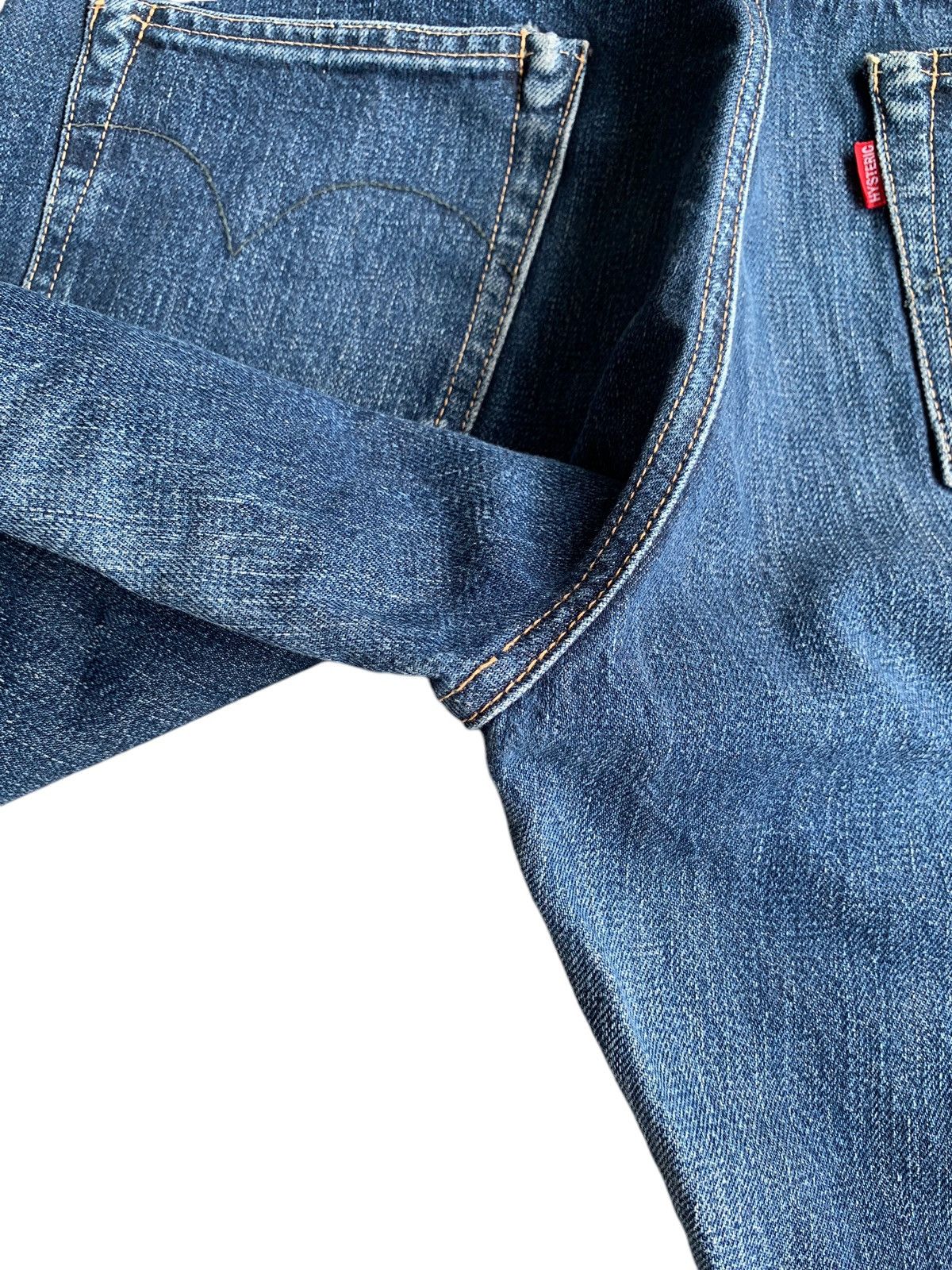 Vintage vintage Hysteric Glamour Kinky Button fly Selvedge Denim ☠️🎌 Size US 30 / EU 46 - 22 Thumbnail