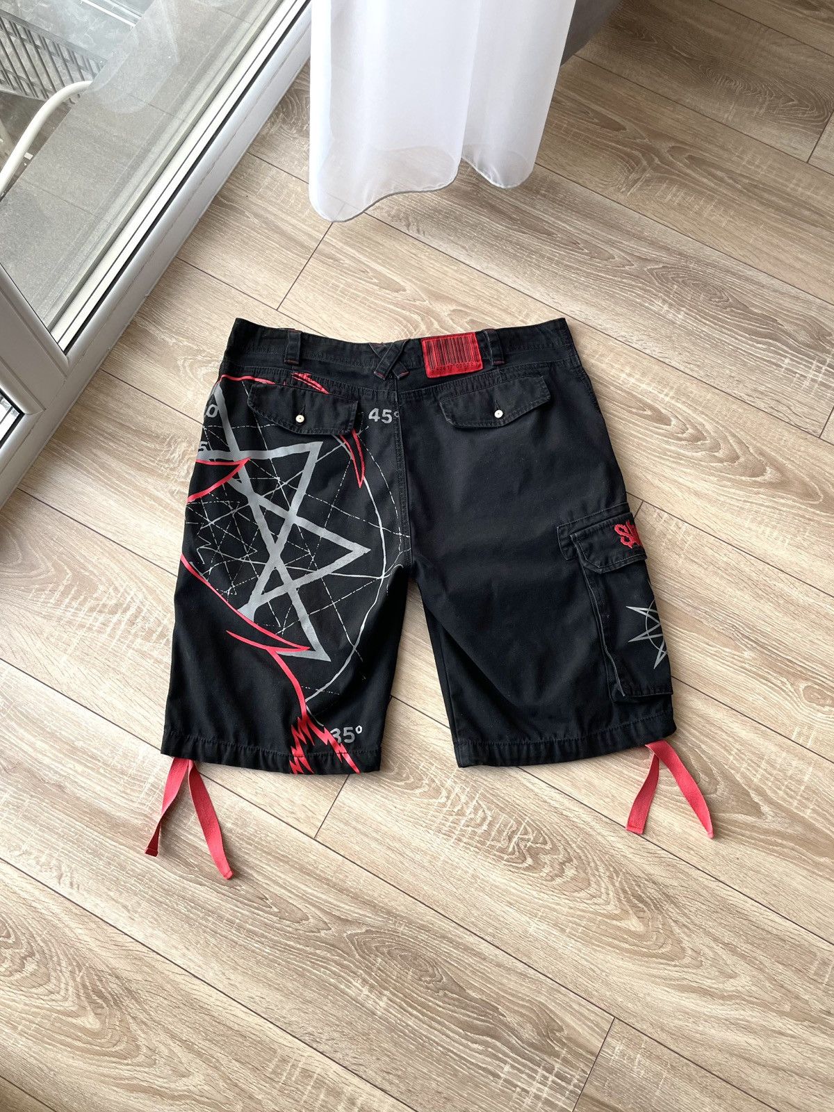 Slipknot Slipknot Big Logo EMP Cargo Shorts Size L Vintage Style Size US 34 / EU 50 - 2 Thumbnail