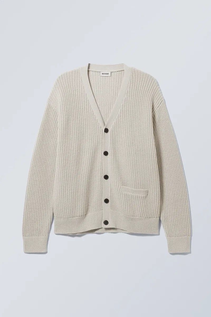 Vintage × Weekday Weekday Jonas Regular Cardigan Knit sweater XS Size US XS / EU 42 / 0 - 1 Thumbnail