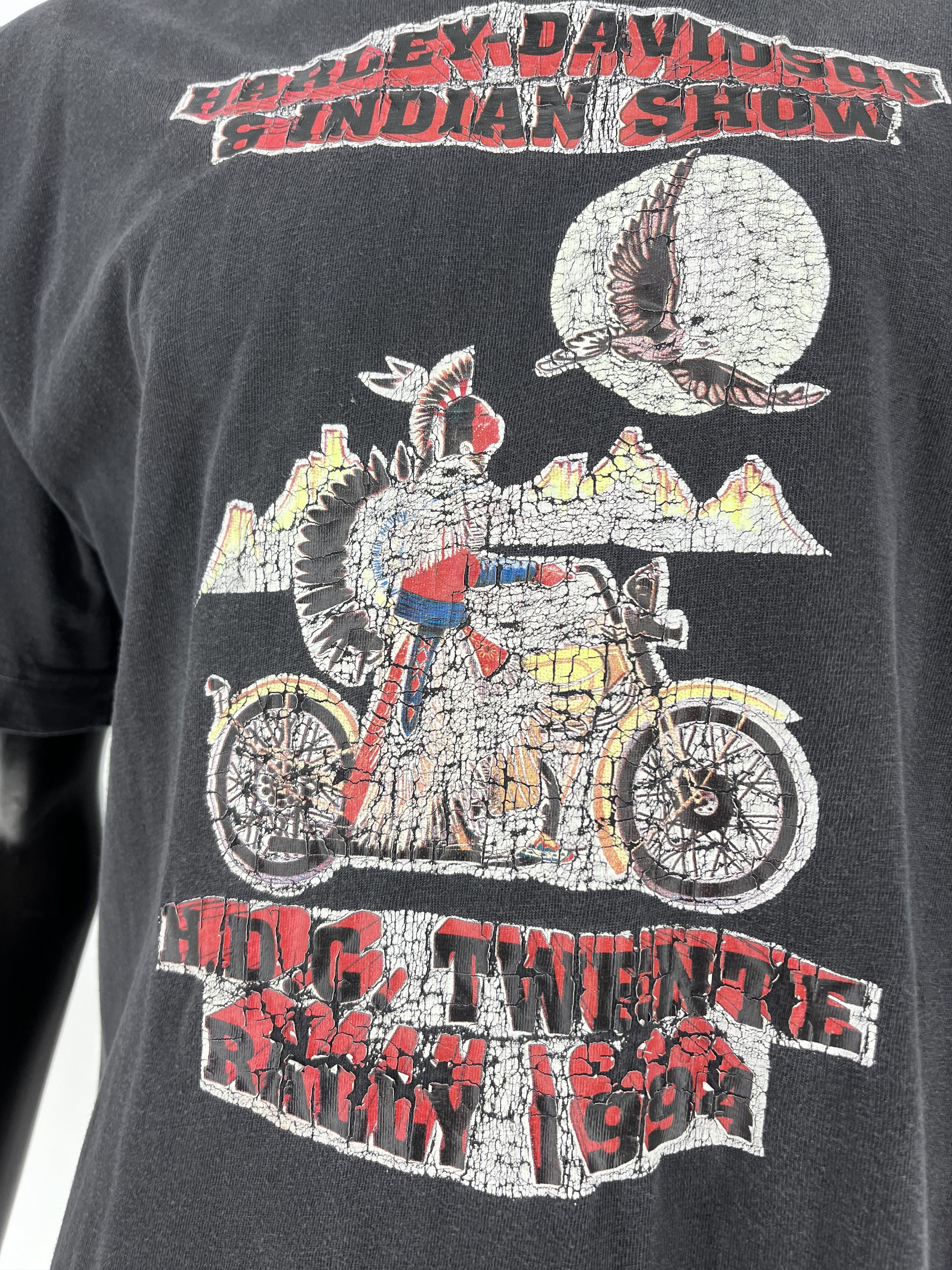 Harley Davidson harley davidson INDIAN SHOW H.D.C. TWENTE RALLY 1994 Size US XL / EU 56 / 4 - 9 Thumbnail