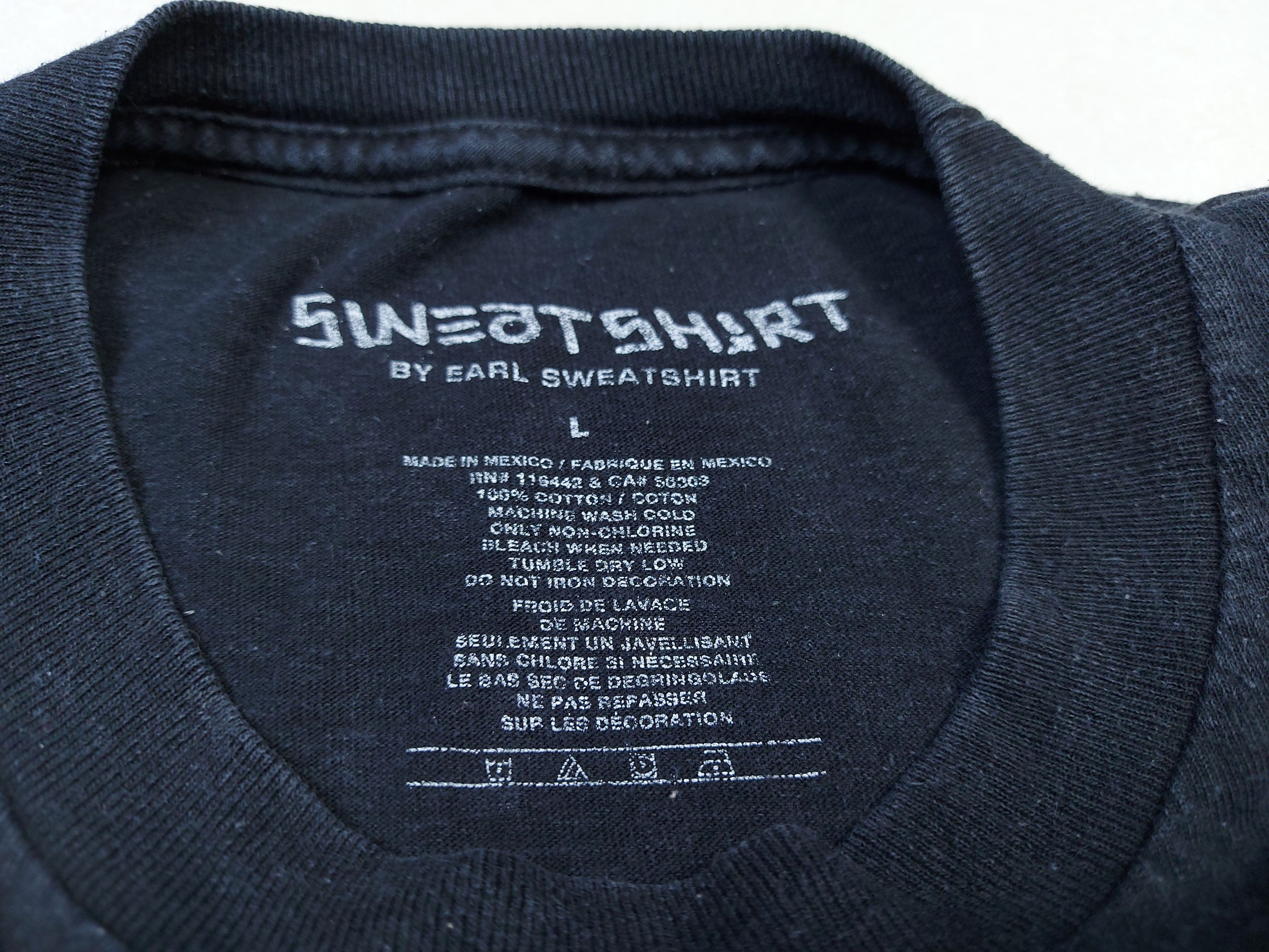 Earl Sweatshirt Earl Sweatshirt Merch Official Licensed TEE Size US L / EU 52-54 / 3 - 7 Thumbnail