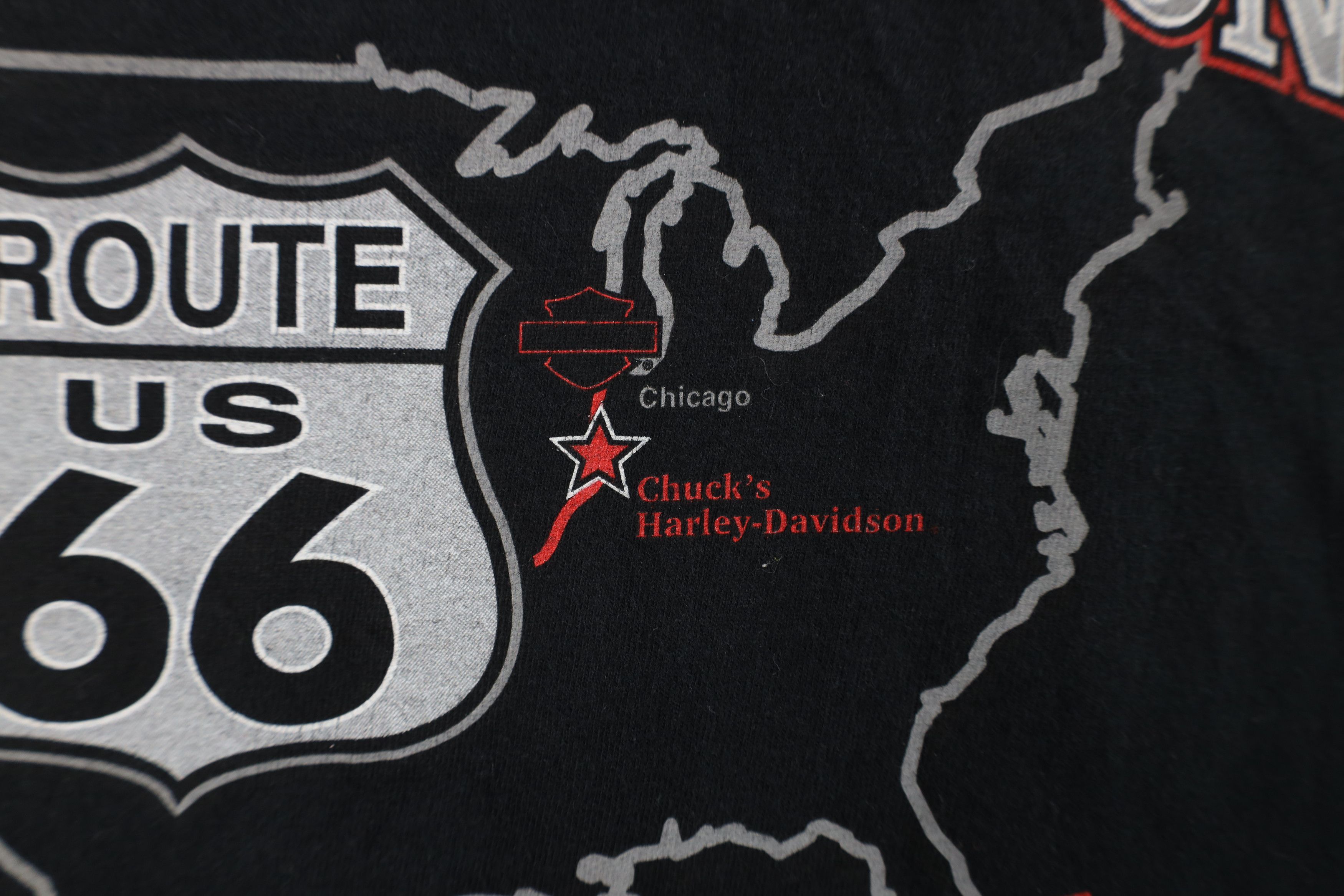 Harley Davidson Vintage Y2K Harley Davidson Spell Christmas Big Logo T-Shirt Size US L / EU 52-54 / 3 - 11 Thumbnail