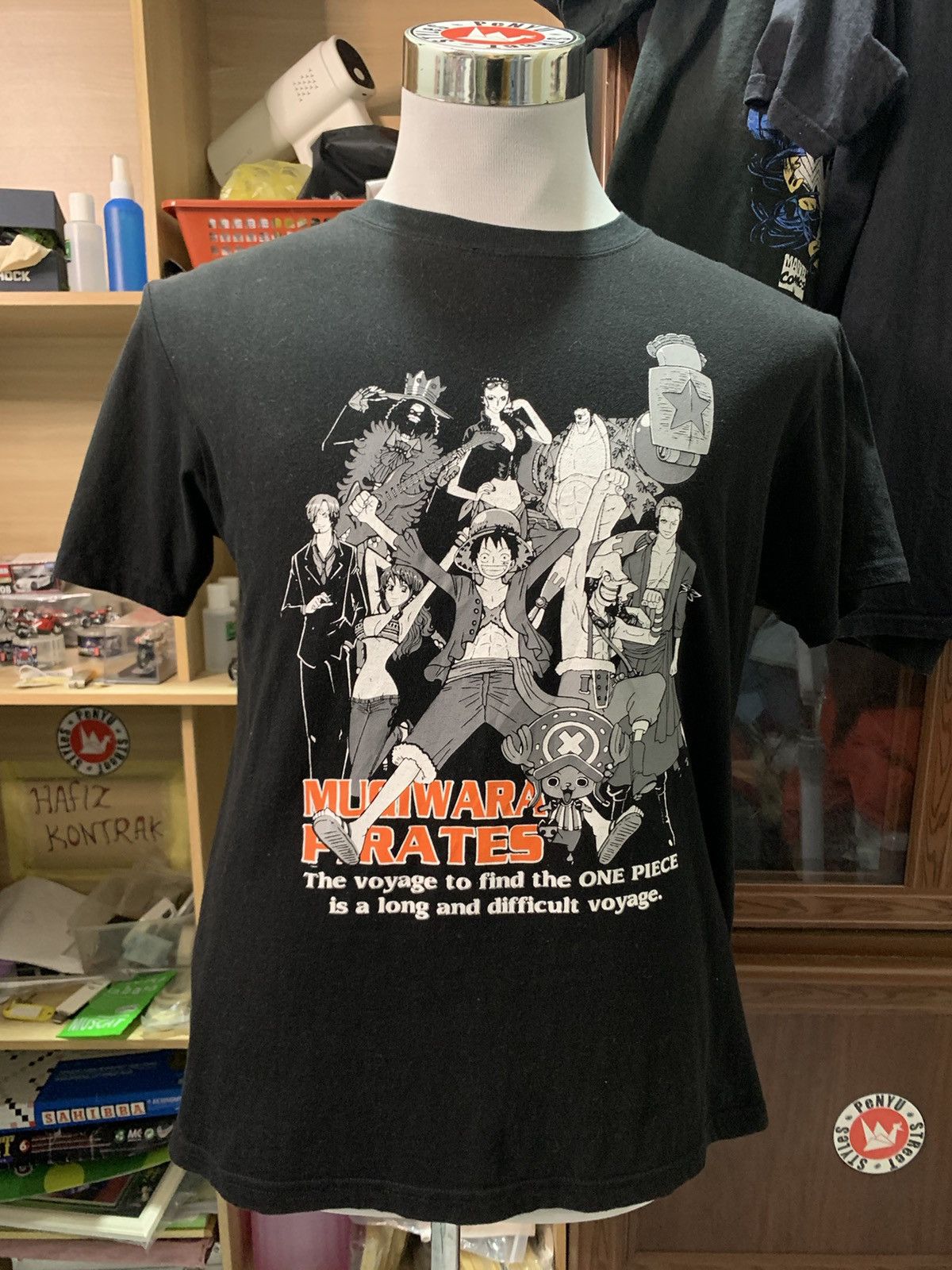 Anime MUGIWARA PIRATES ANIME TSHIRT Size US M / EU 48-50 / 2 - 1 Thumbnail