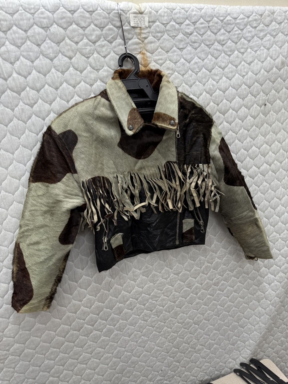 Calugi e Gianelli 🔥🔥🔥ARCHIVE CALUGI E GIANNELLI LEATHER JACKET Size M / US 6-8 / IT 42-44 - 7 Thumbnail
