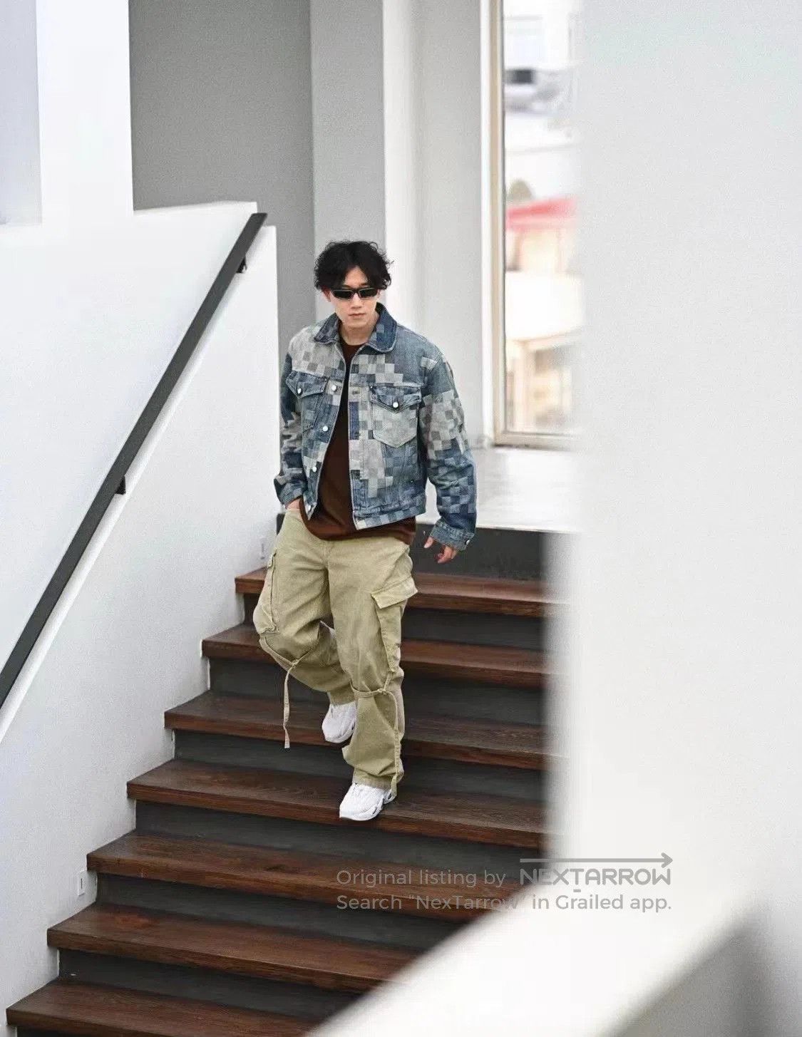 Louis Vuitton Louis Vuitton Pharrell Mosaic Check Denim Jacket. Size US M / EU 48-50 / 2 - 9 Thumbnail