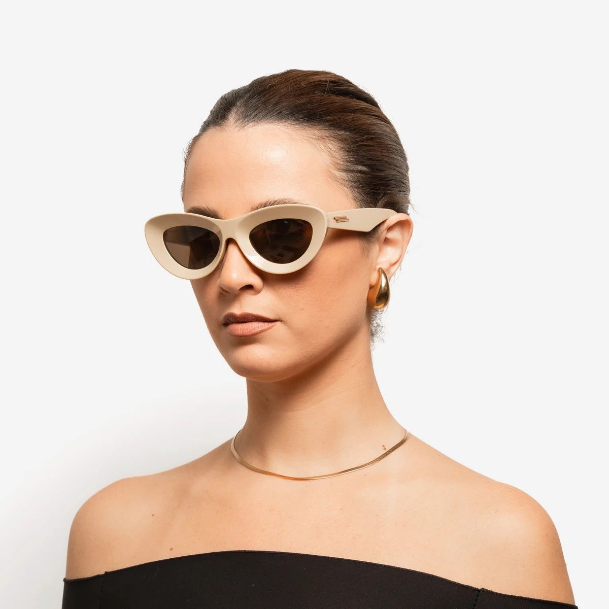 Bottega Veneta Yellow BV1325S Injection Cat Eye Sunglasses Size ONE SIZE - 2 Thumbnail