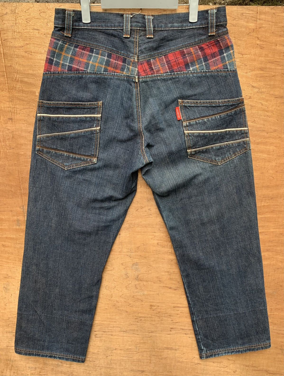 Japanese Brand 🔥🔥 elem Men Blue Denim Jeans Size US 33 - 1 Thumbnail