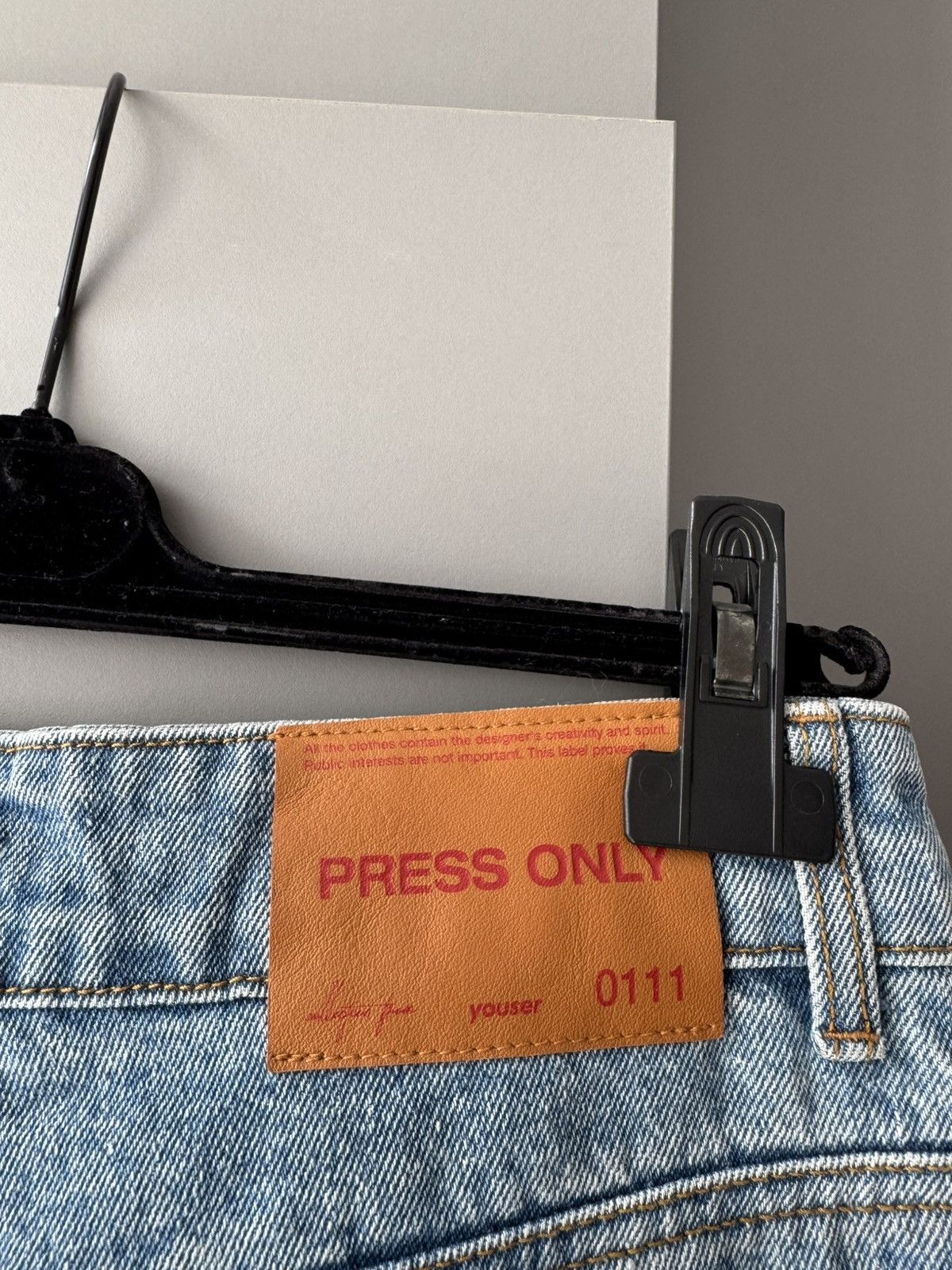 Japanese Brand Youser Designer Korean Brand Jeans similar to balenciaga Size US 28 / EU 44 - 9 Thumbnail
