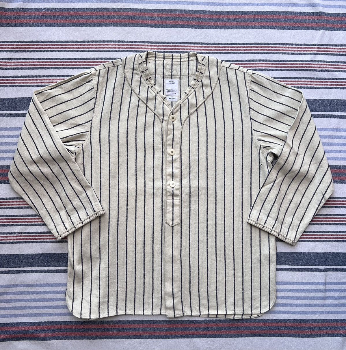 VISVIM DUGOUT SHIRT ( N.D. STRIPE) 2