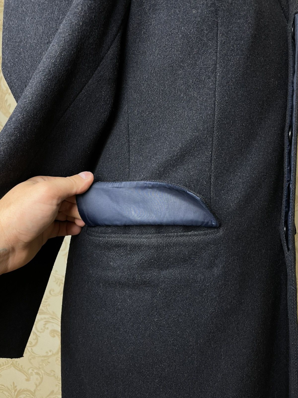 Moschino Vintage Moschino Jeans Wool Coat Size US S / EU 44-46 / 1 - 11 Thumbnail