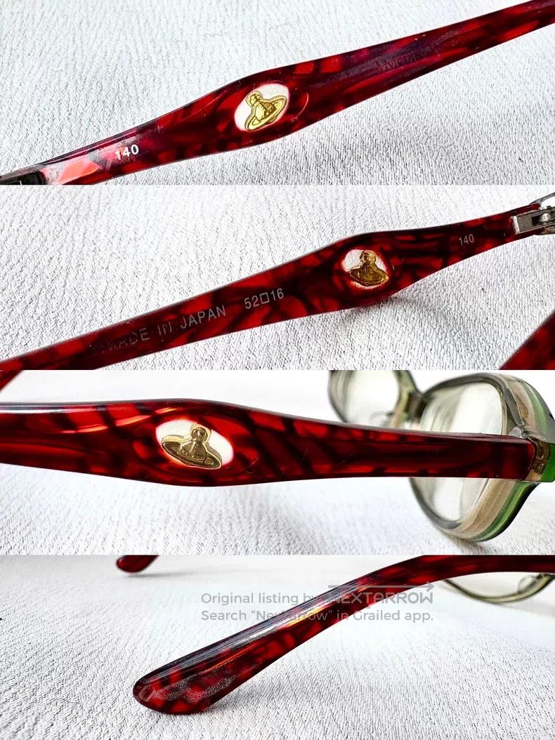 Vivienne Westwood Vivienne Westwood Cat-Like Saturn Glasses Frame Size ONE SIZE - 3 Thumbnail